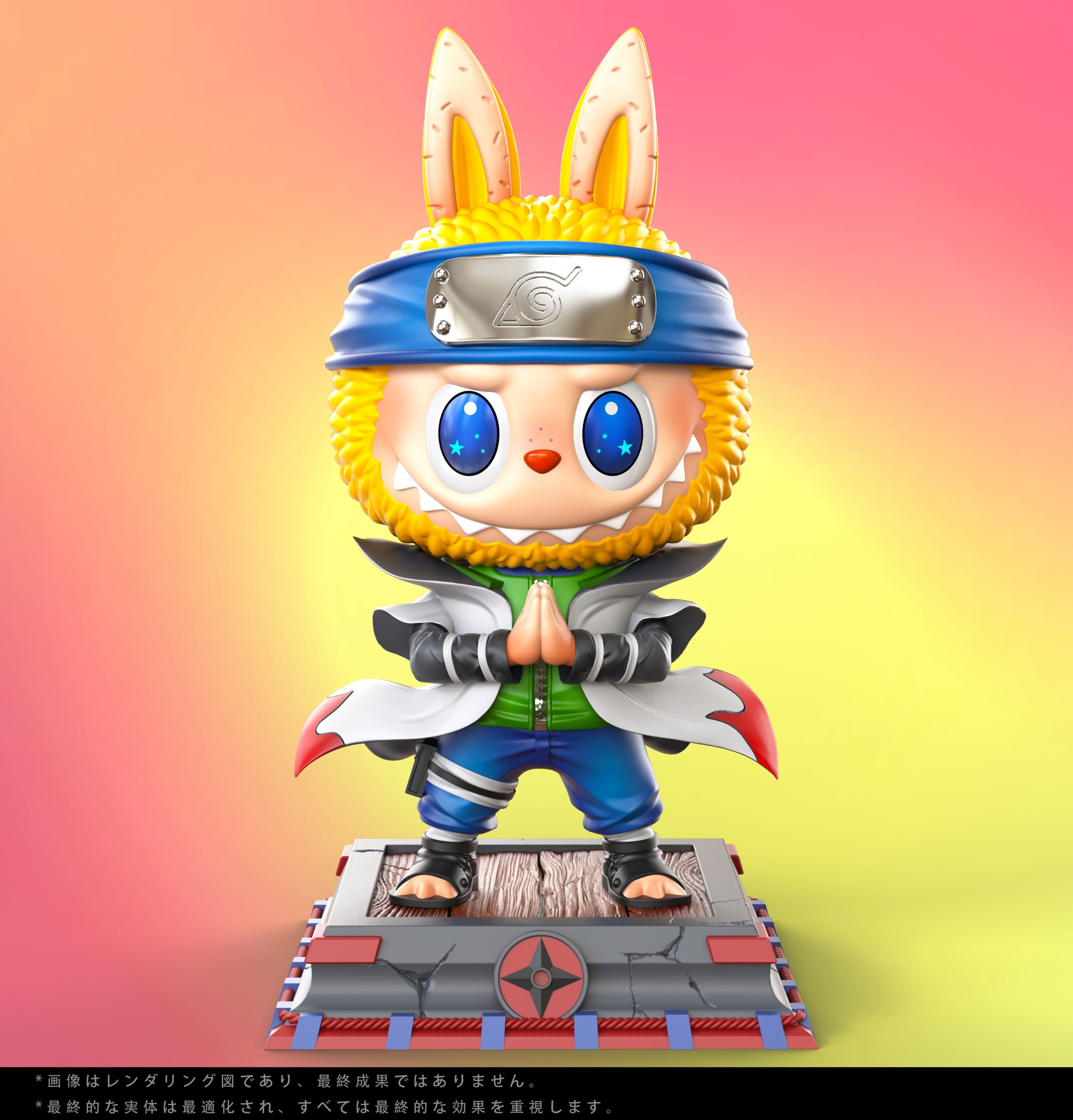 KOK Studio – Labubu BUBU Series #1 Labubu cos Namikaze Minato