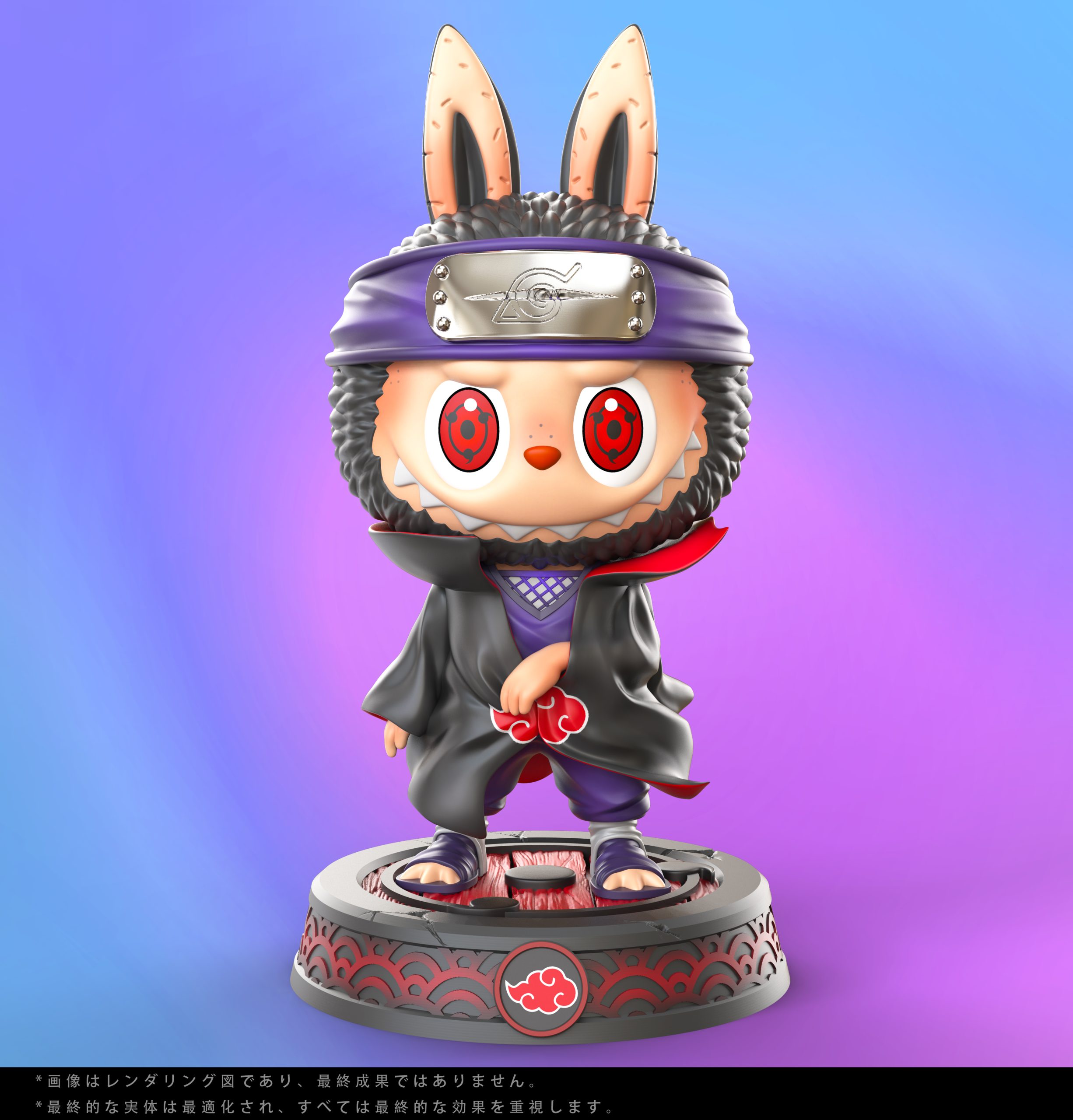 KOK Studio – Labubu BUBU Series #2 Labubu cos Uchiha Itachi