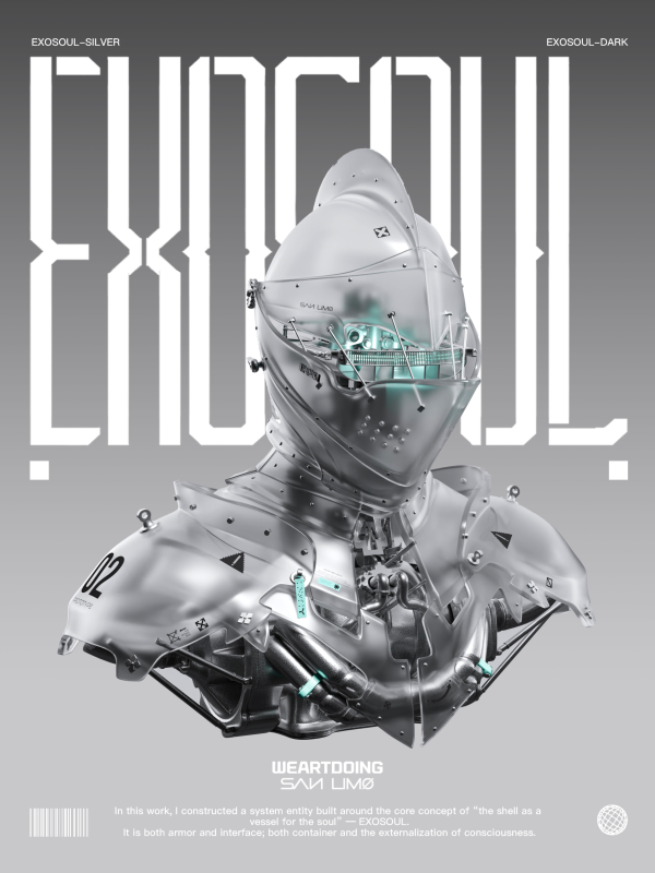WeArtDoing Studio – The Shell as A Vessel For the Soul EXOSOUL (Licensed)