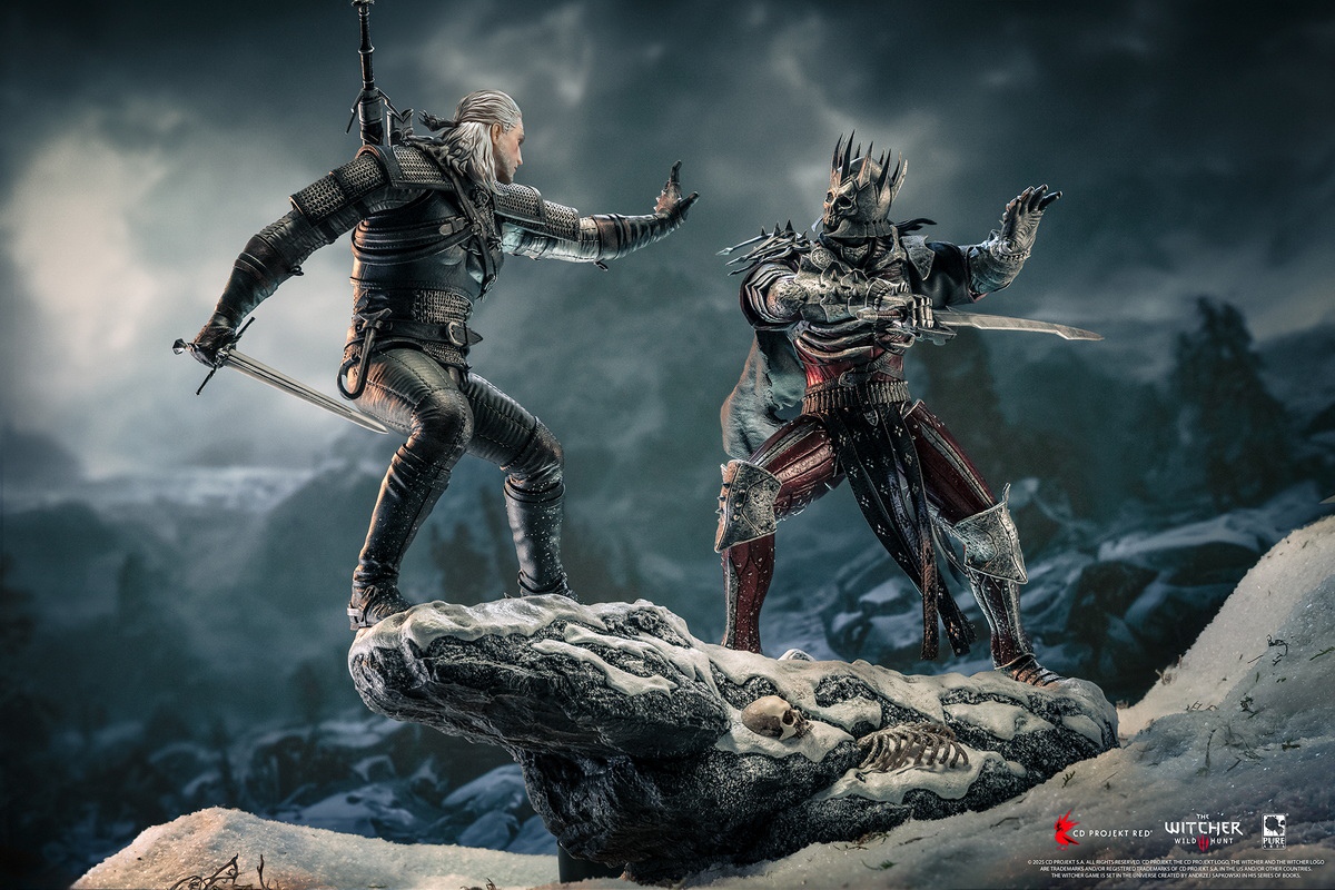 PureArts Studio – The Witcher 3: Wild Hunt Geralt vs Eredin 1/6 Scale Diorama PA011TW (Licensed)