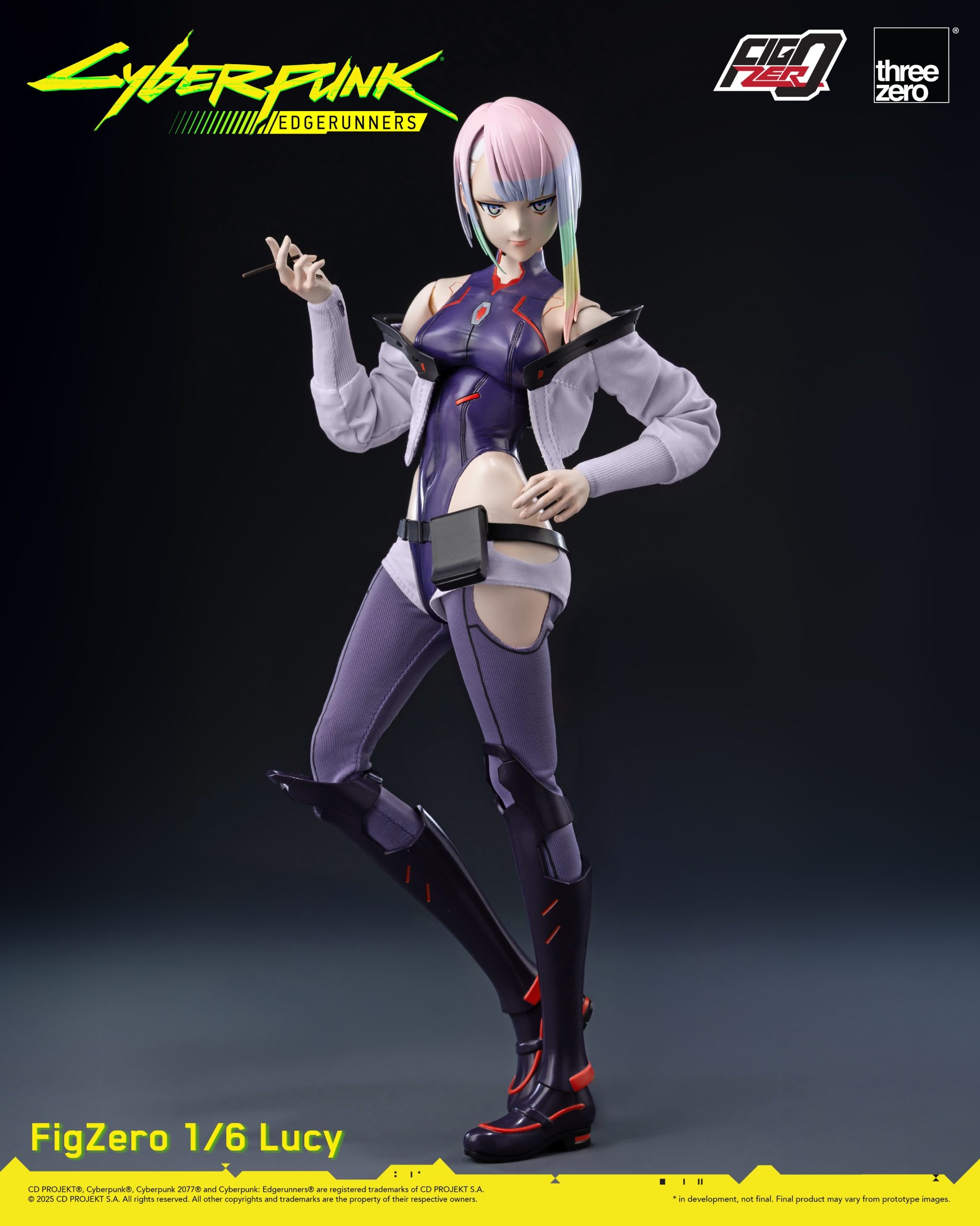 Threezero – Cyberpunk: Edgerunners FigZero 1/6 Lucy 3Z06000W0 (Licensed)