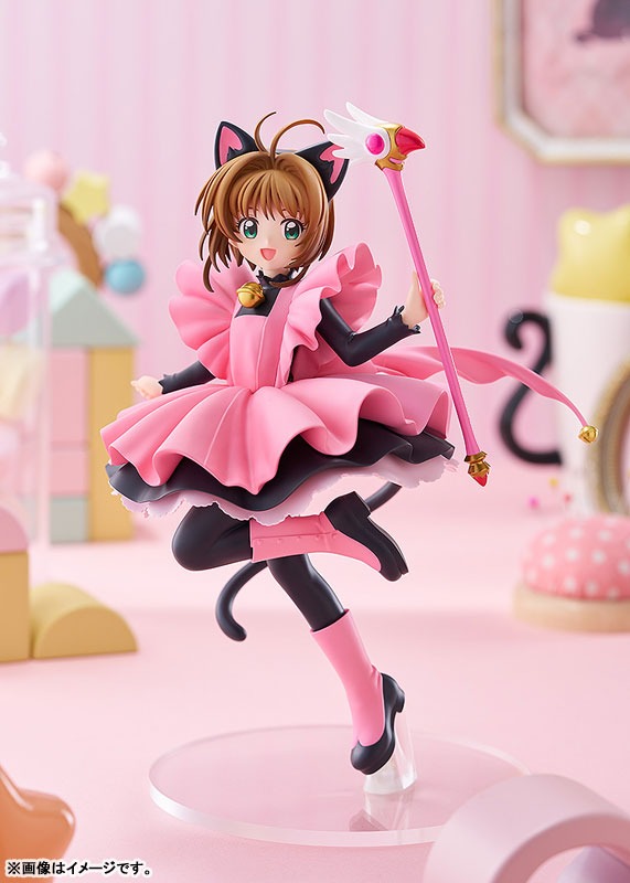 GSC – POP UP PARADE Cardcaptor Sakura Clow Card Arc Sakura Kinomoto: Black Cat Costume Ver. L Size (Licensed)