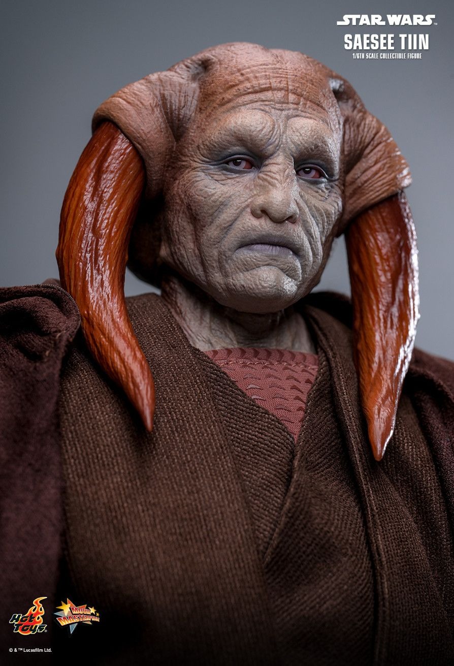 Hottoys – Star Wars: Revenge of the Sith Saesee Tiin 1/6 scale Collectible Figure MMS820 (Licensed)