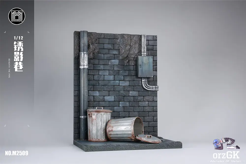 MMMTOYS – 1/12 Scale Diorama Rusty Alley M2509 (Licensed)
