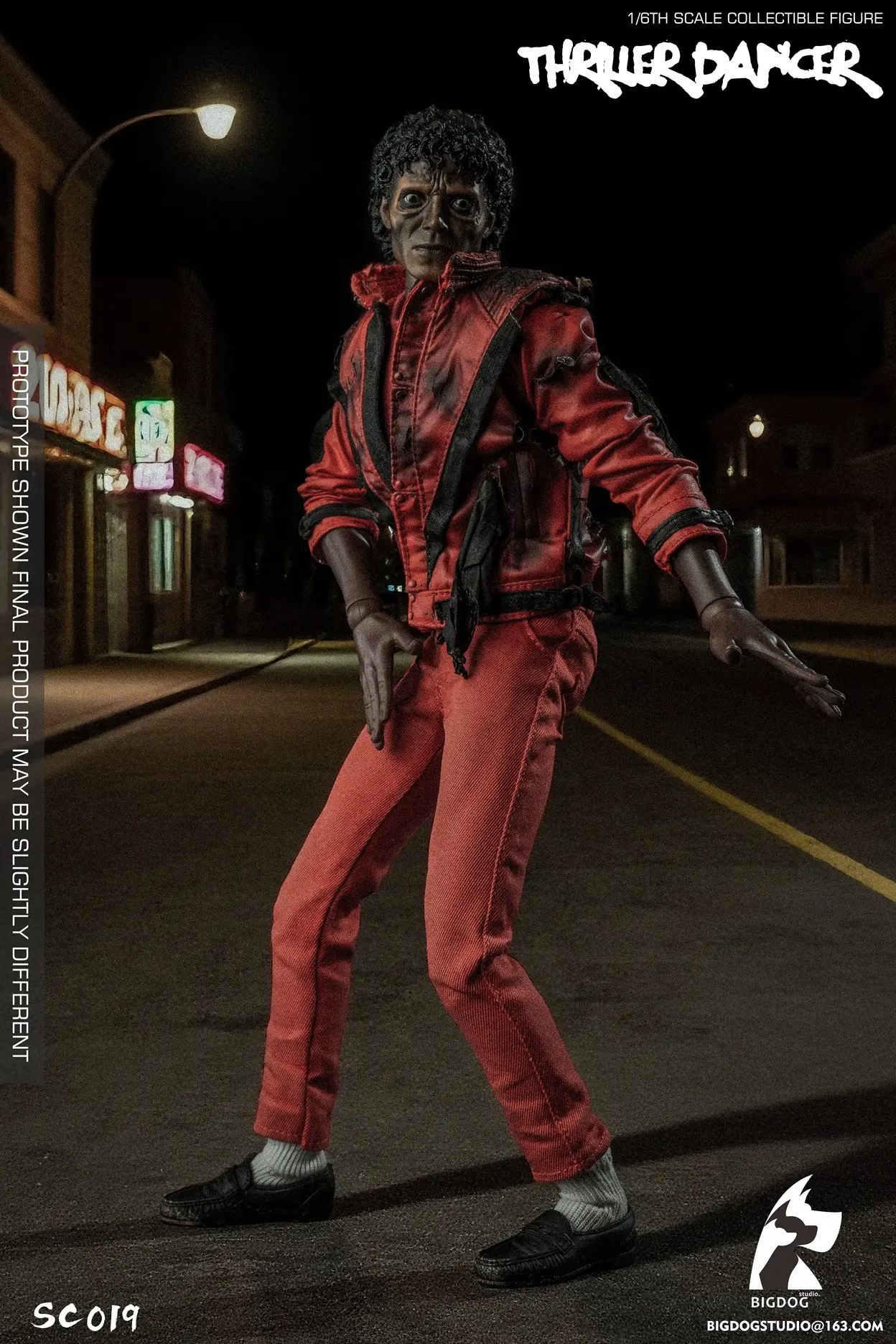 BIGDOG Studio – Michael JacksonThriller dancer Single version 1/6 Mobile Collection Soldier NOSC018 NOSC019