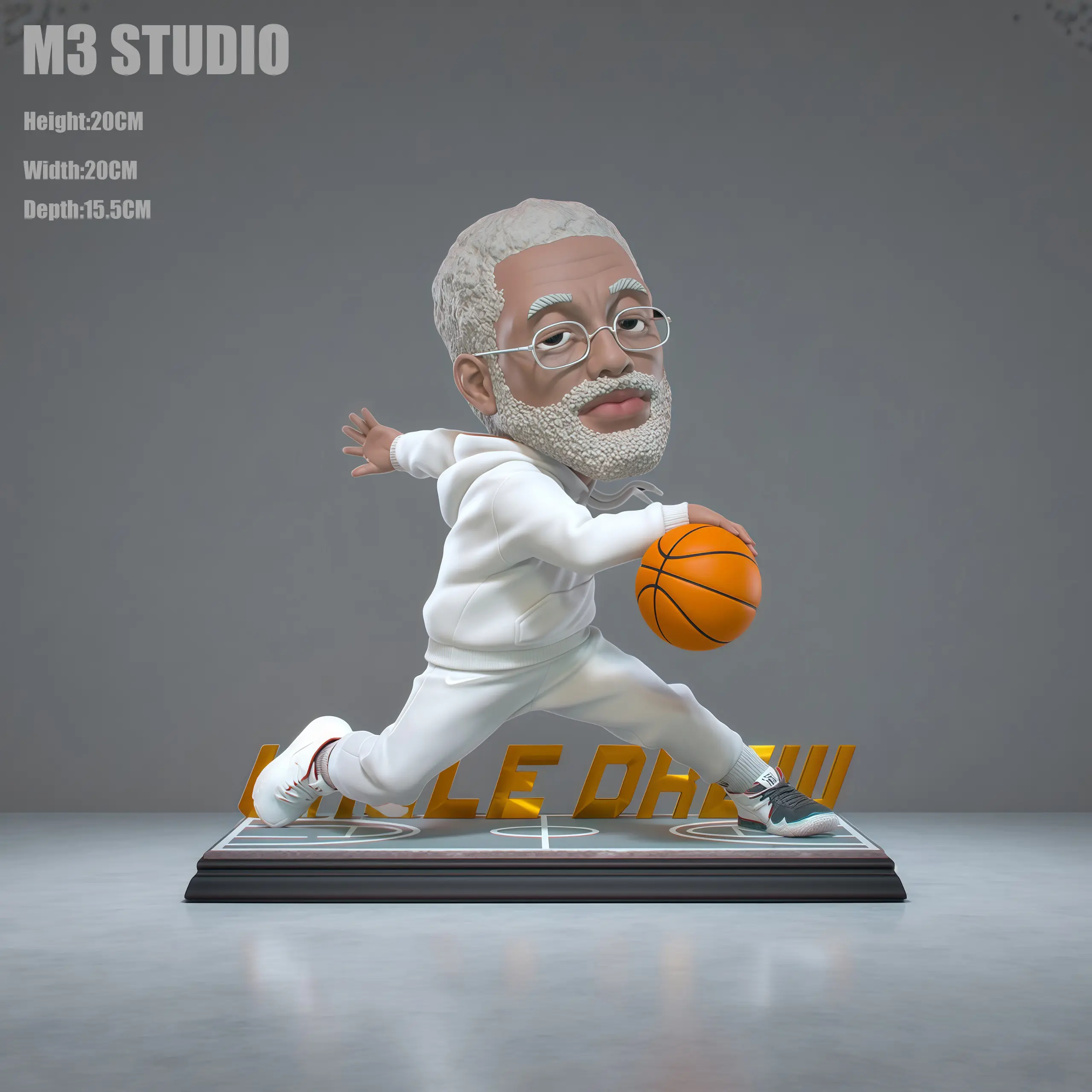 M3 Studio – NBA Cute Series Kyrie Irving as Uncle Drew Collectible Figure