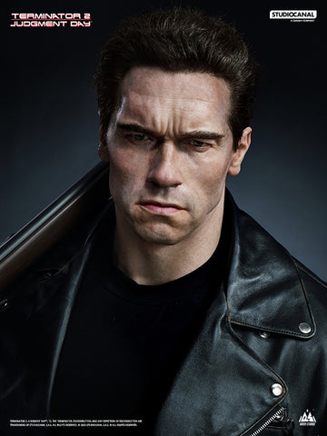 Queen Studio – Terminator 2: T-800 Life-Size Bust (Licensed)