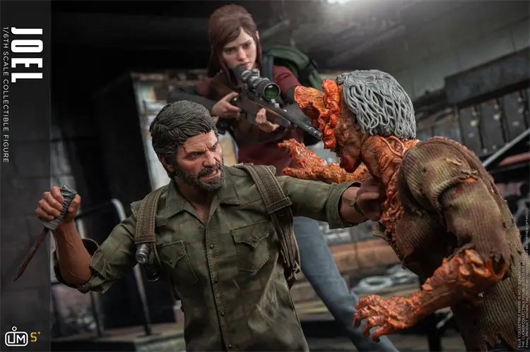 LIMTOYS Studio – The Last of Us 1/6 LIM013 Joel & Ellie & Clicker Figure Set