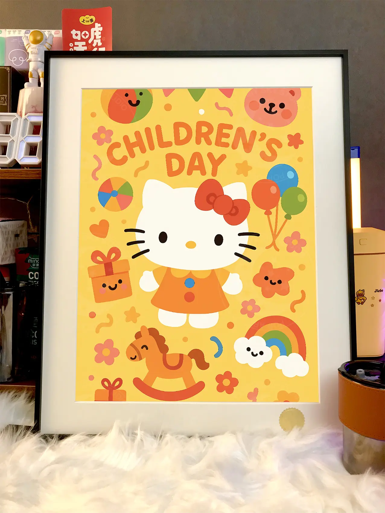 Xing Kong Studio – Sanrio Hello kitty anime 2D decorative painting