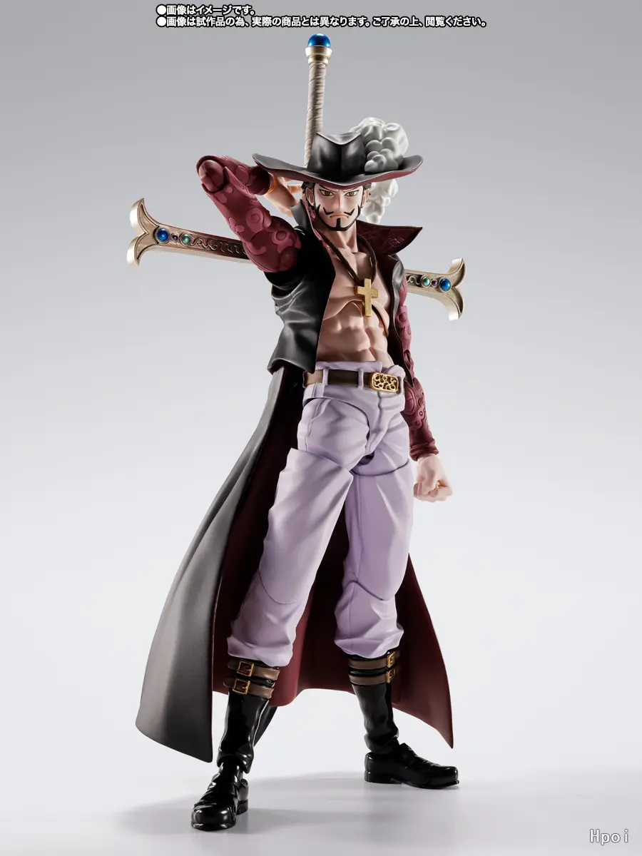 BANDAI – One Piece S.H.Figuarts Dracule Mihawk Hawkeye (Licensed)