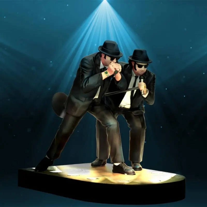 SD TOYS Studio – The Blues Brothers Statue Singing Scene with Jake & Elwood