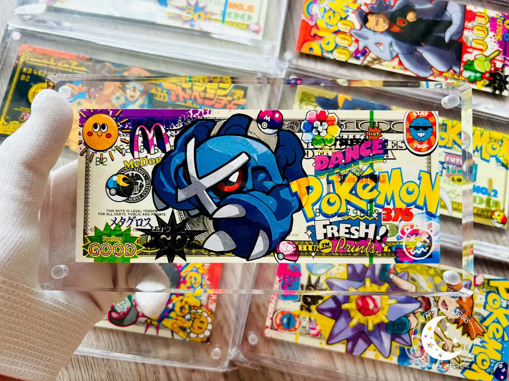 Xing Kong Studio – Pokémon Metagross & Salamence & Garchomp Art Block