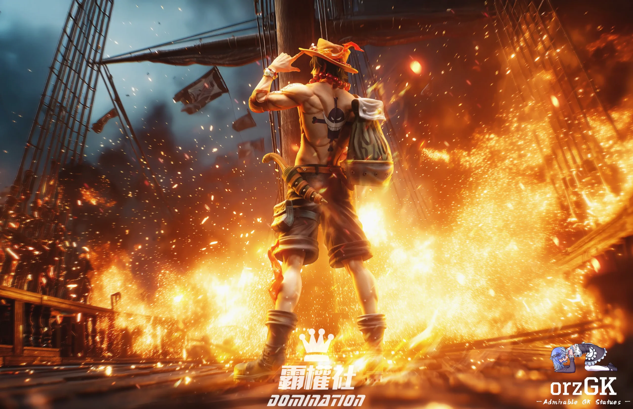 Domination Studio – One Piece Portgas D. Ace