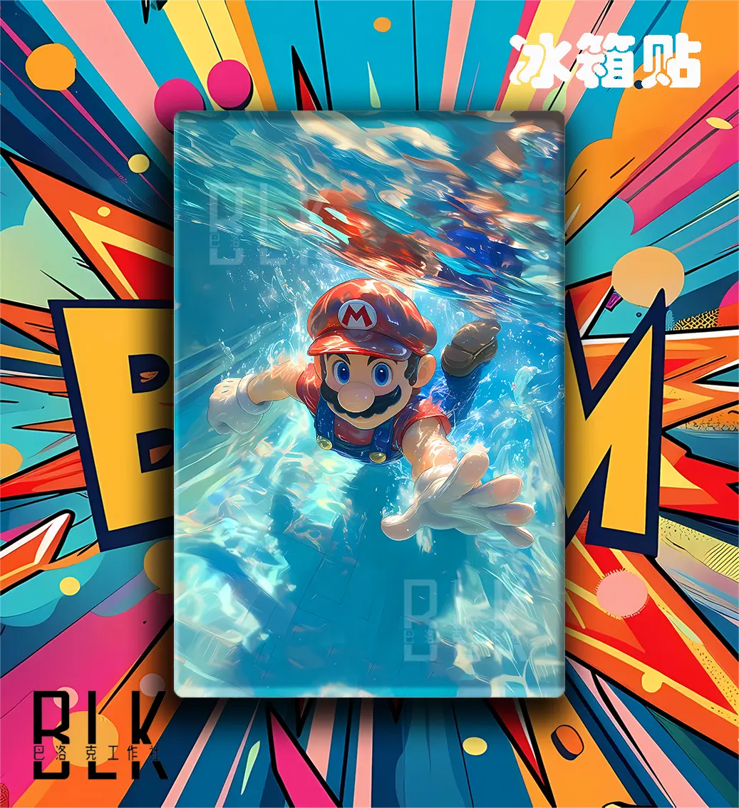 BLK Studio – Super Mario Underwater Mario