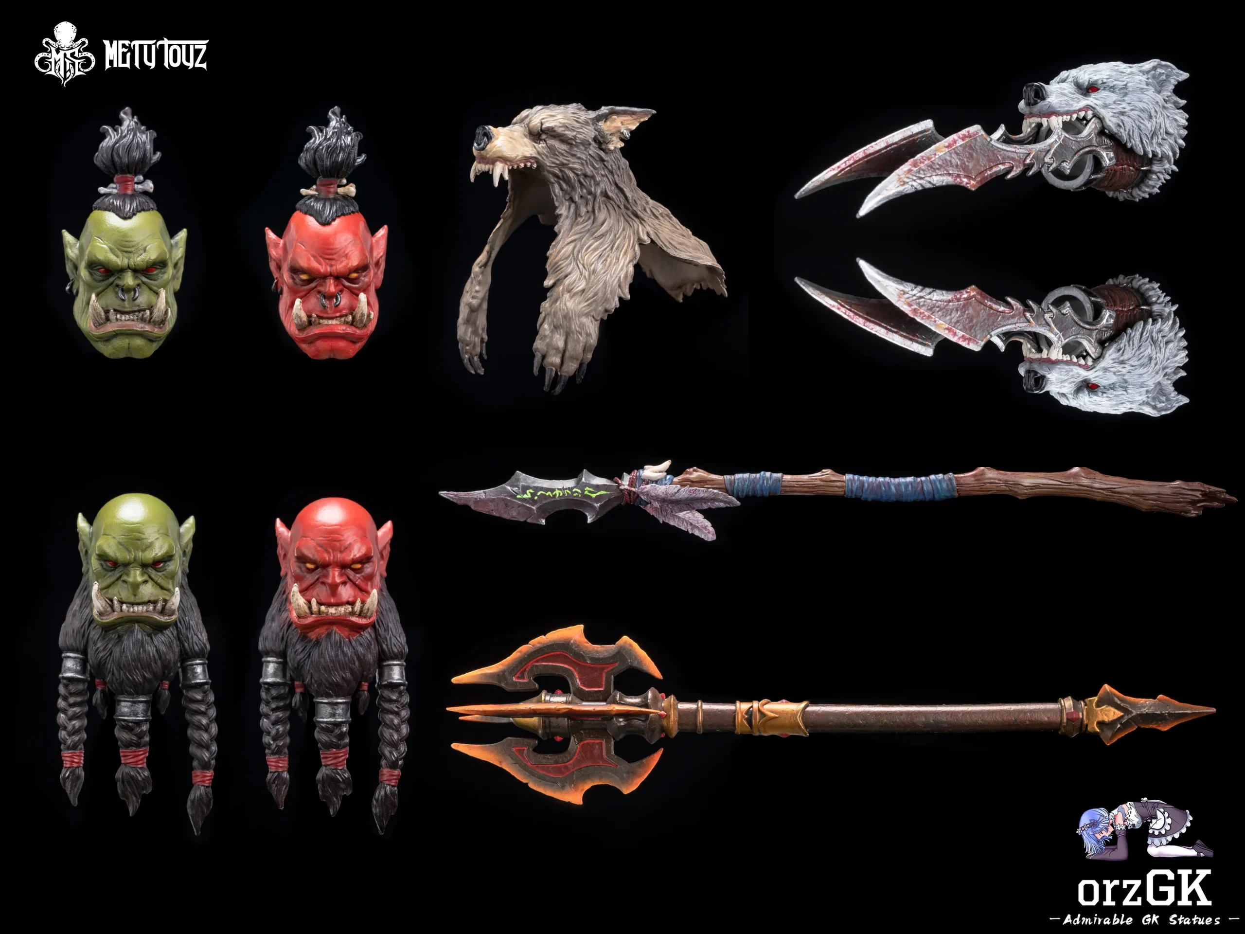 METYTOYZ – World of Warcraft War Armor Giant Accessories Pack (Licensed)