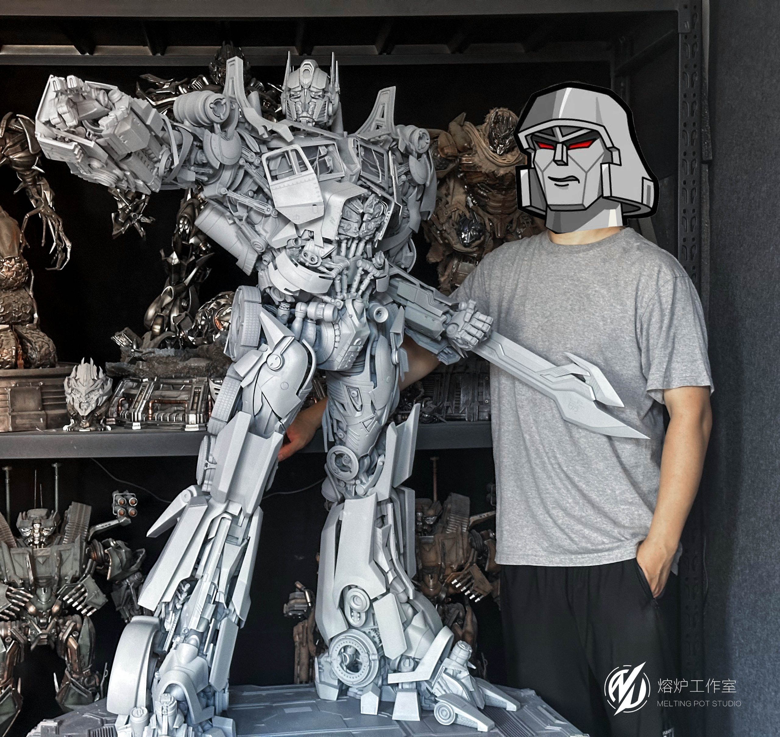 Melting Pot Studio – Transformers 3 Optimus Prime 1/7