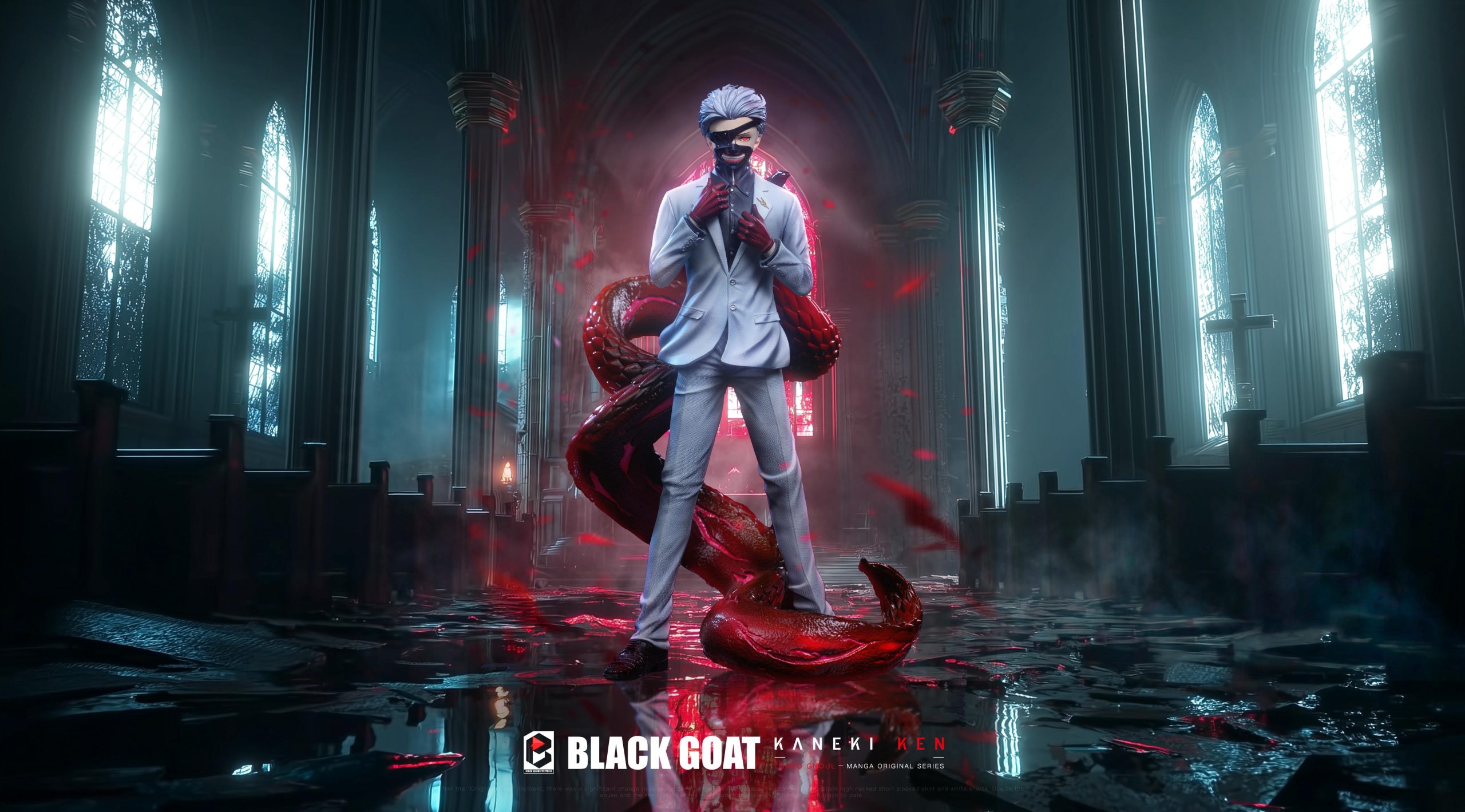 Black and White Studio – Tokyo Ghoul Black Goat Ken Kaneki