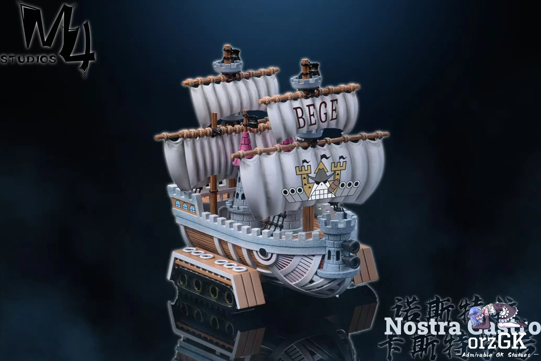 M4 Studio – One Piece Nostra Castello