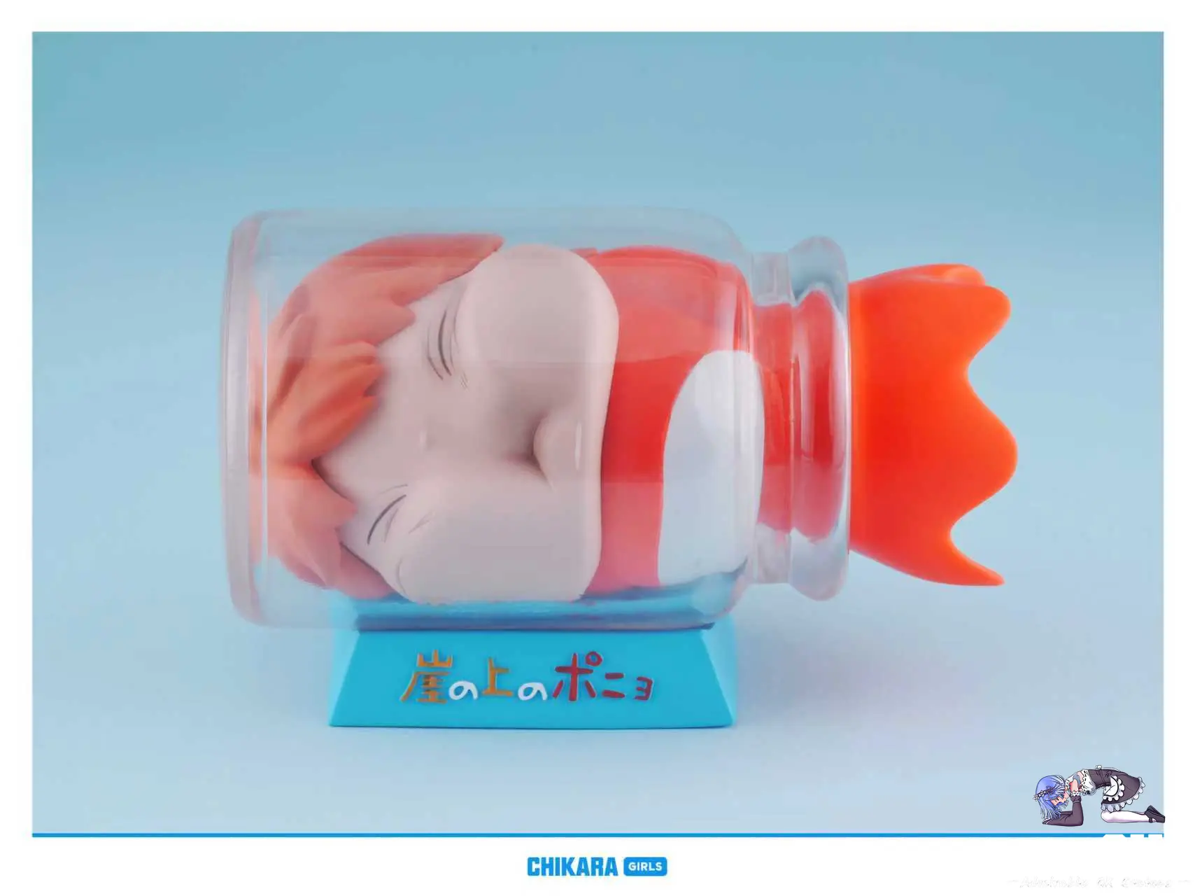 CHIKARA Studio – Ponyo on the Cliff Ghibli Desktop Collection 1/1 Ponyo Replica Bottle