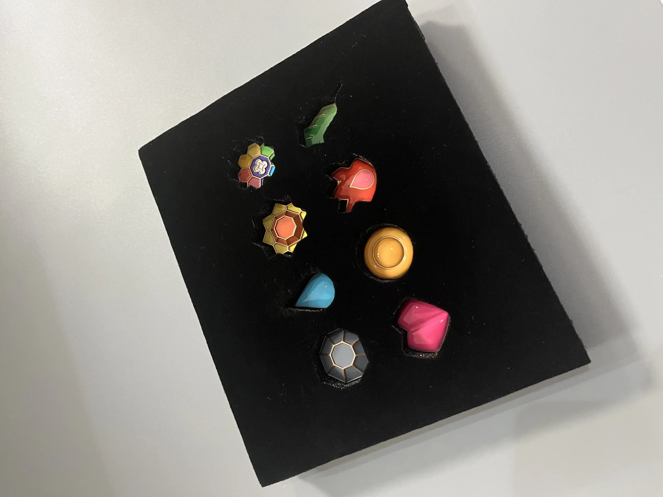 LD Studio – Pokémon First Generation Eight Gym Badges