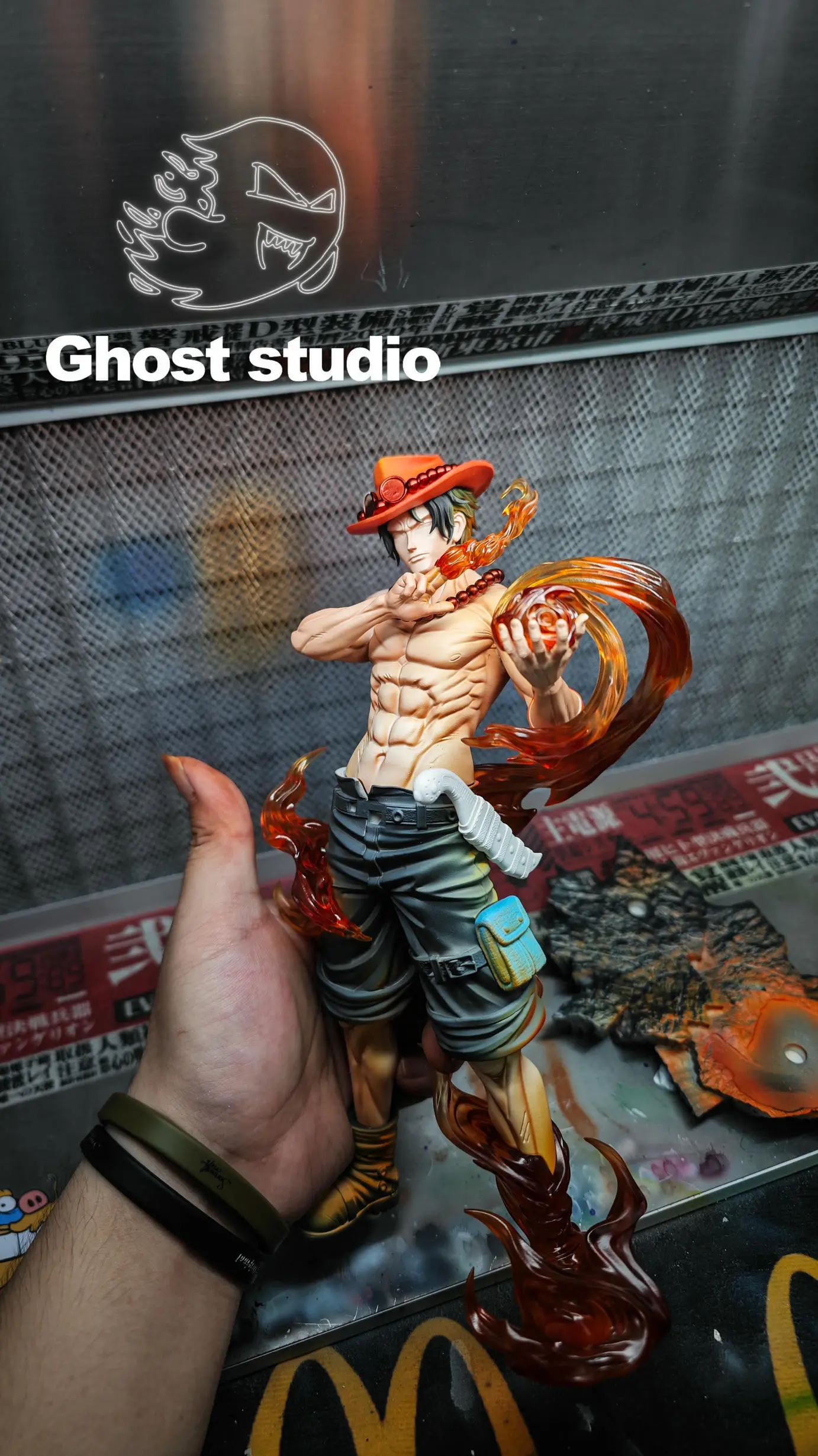 Ghost Studio – One Piece Whitebeard Pirates Resonance Series #2 Fire Fist Ace