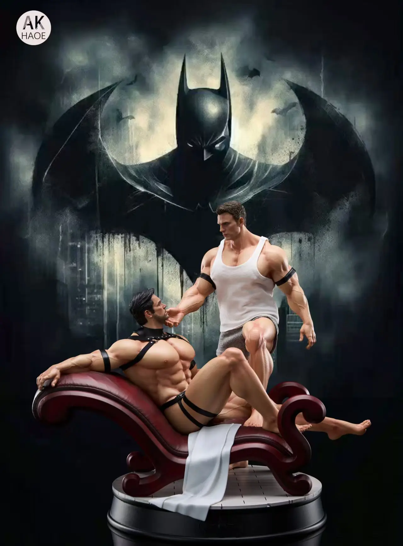AK-HAOE Studio – Marvel & DC AK Batman & Captain America