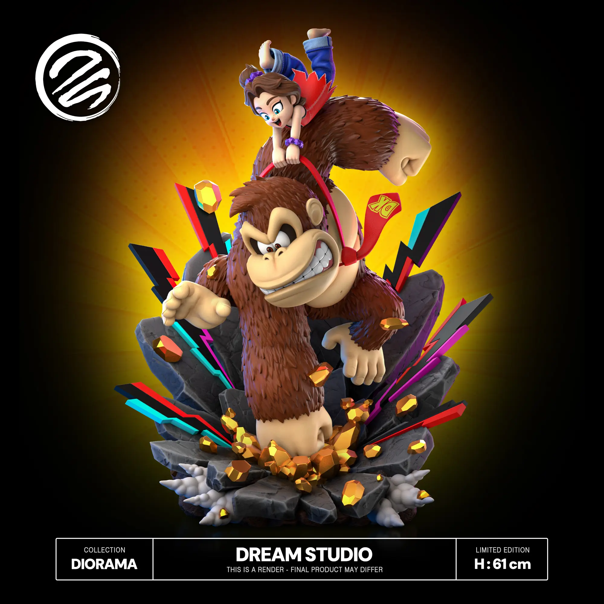 Dream Studio – Donkey Kong Bananza Donkey Kong & Pauline