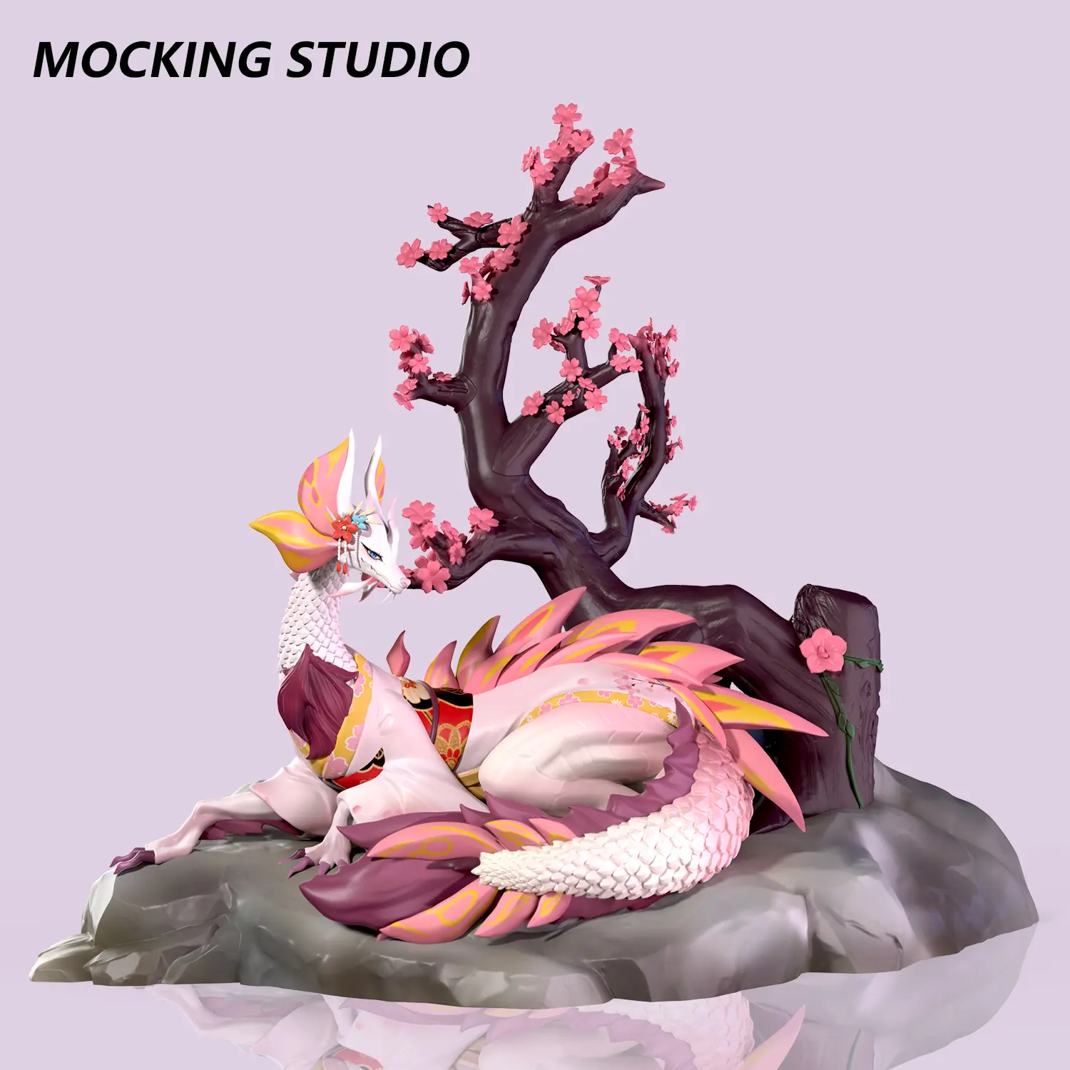 MOCKING Studio – Monster Hunter Dragon Girl Series Japanese Yukata Mizutsune