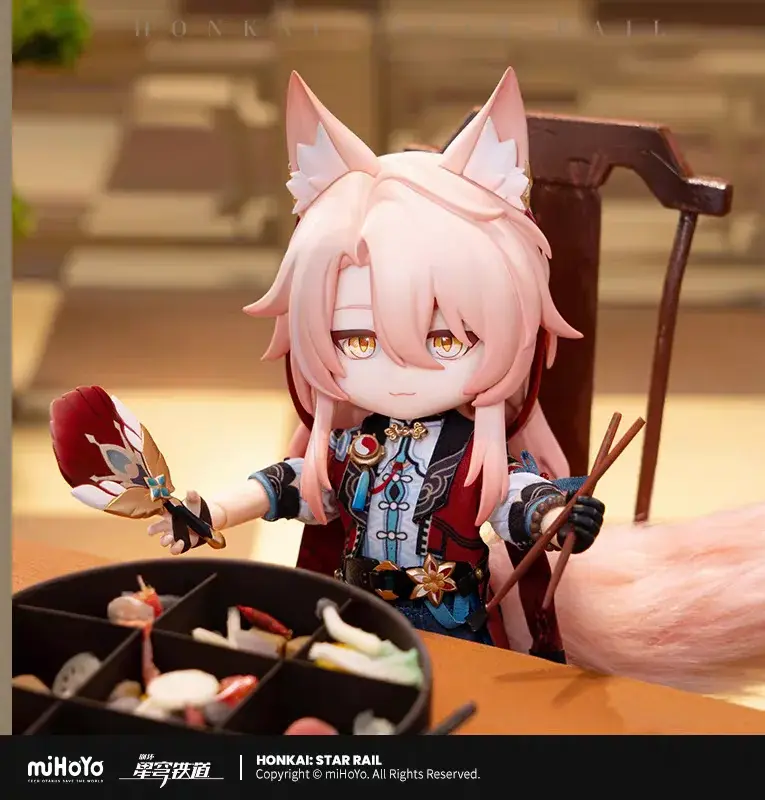 miHoYo – Jiao Qiu Interchangeable Outfit Action Figure Tinplate Cat Ear Badge Set (Licensed)