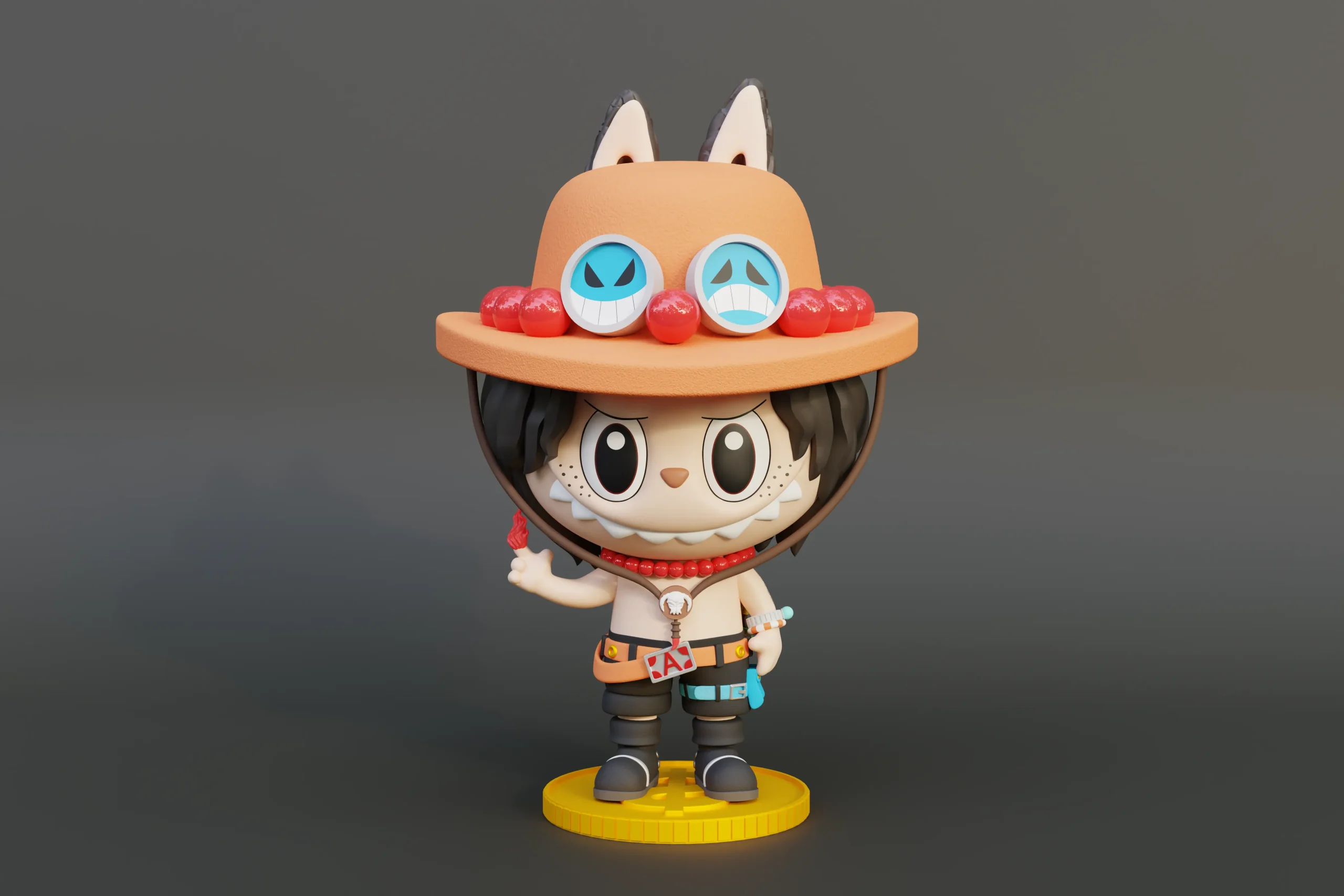 Rong Mo Mo Studio – One Piece lamomo ACE