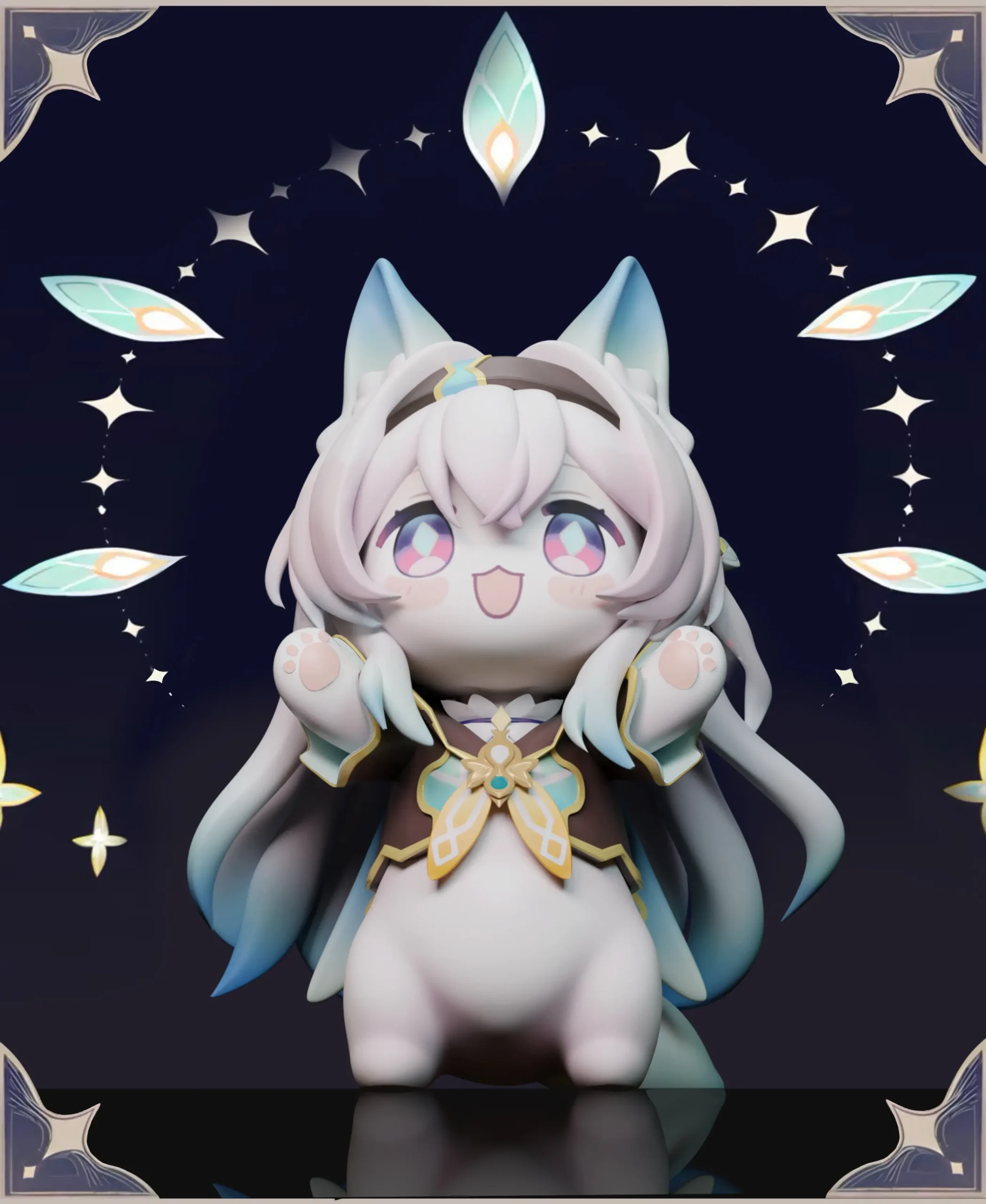 Chao She Studio – Honkai: Star Rail & Wuthering Waves Q Version Firefly & Cartethyia