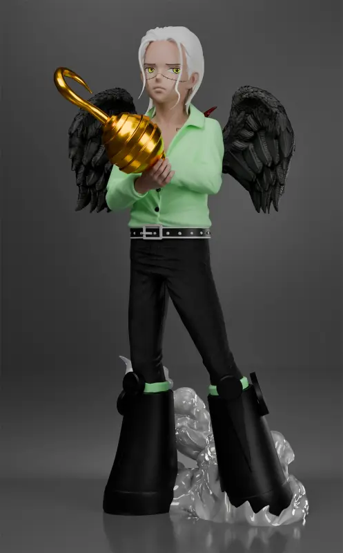 Super Guai Studio – One Piece Seven Seas #6 Seraphim Crocodile