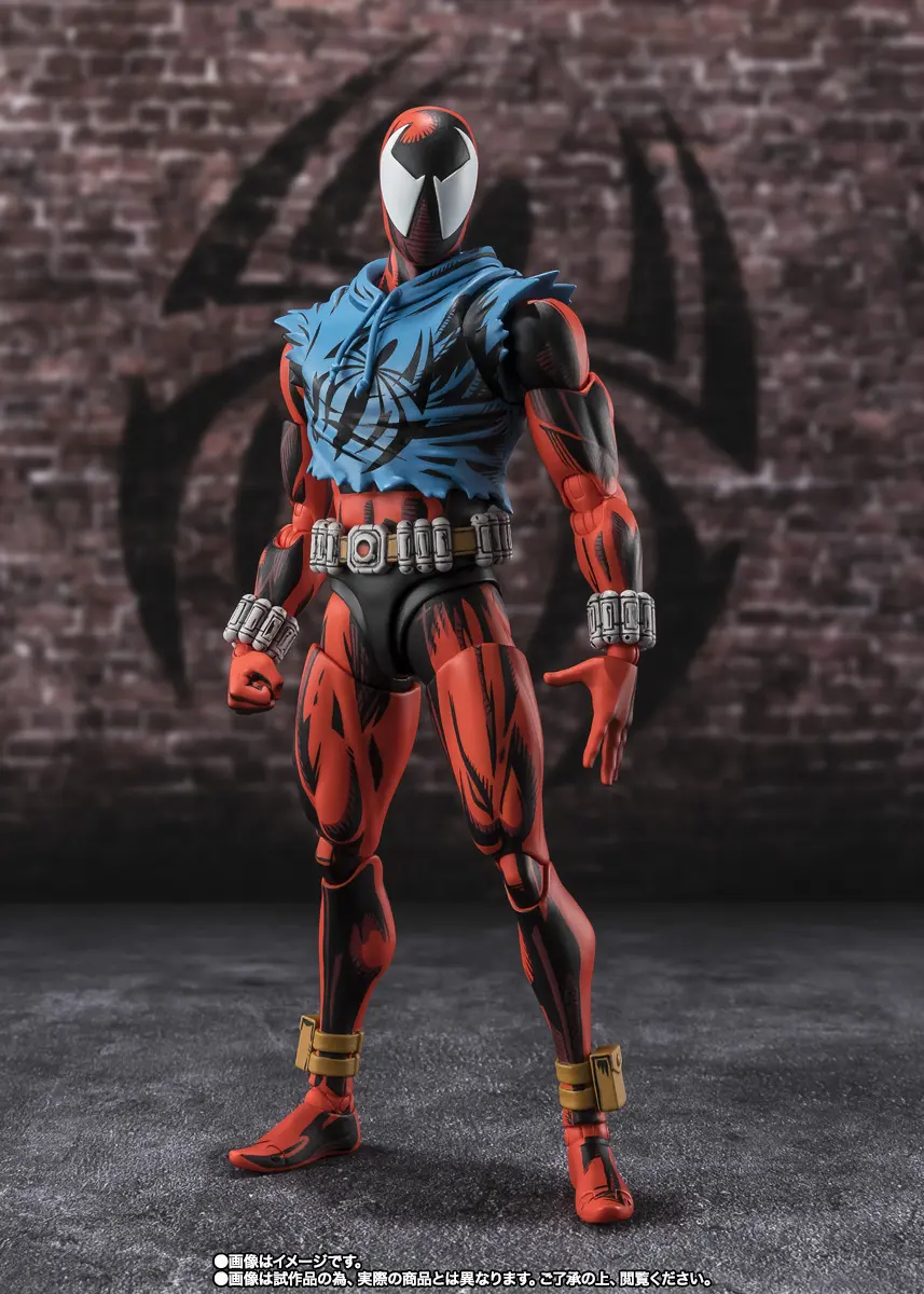 BANDAI – S.H.Figuarts SCARLET SPIDER (Spider-Man: Across the Spider-Verse) (Licensed)