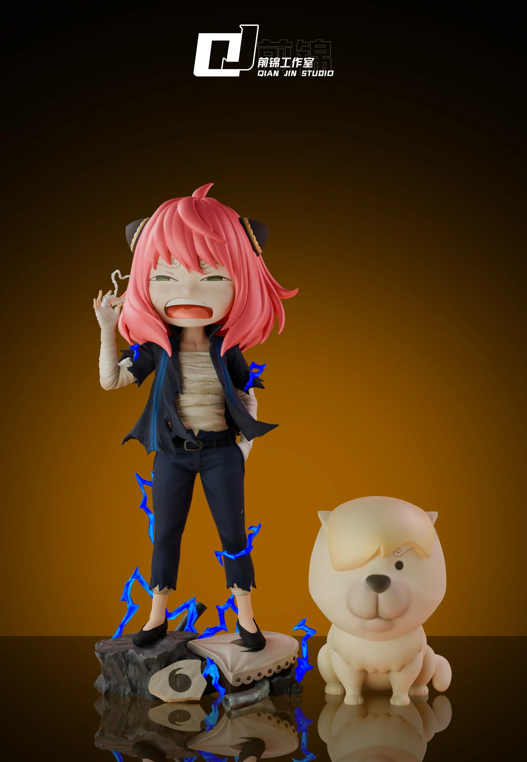 Qian Jin Studio – Spy x Family Anya Cosplaying as Sanji