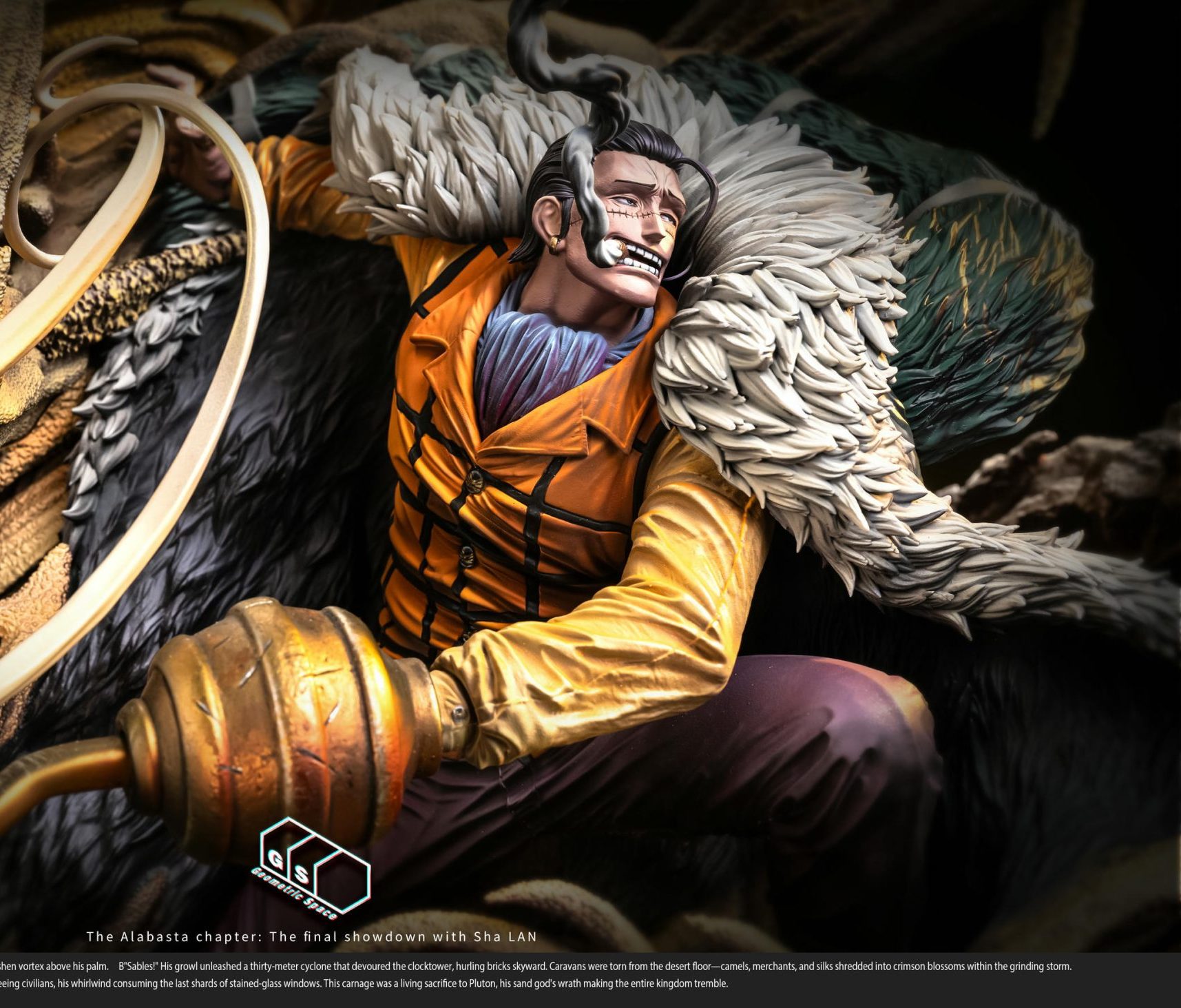 Geometric Space Studio – One Piece Sir Crocodile