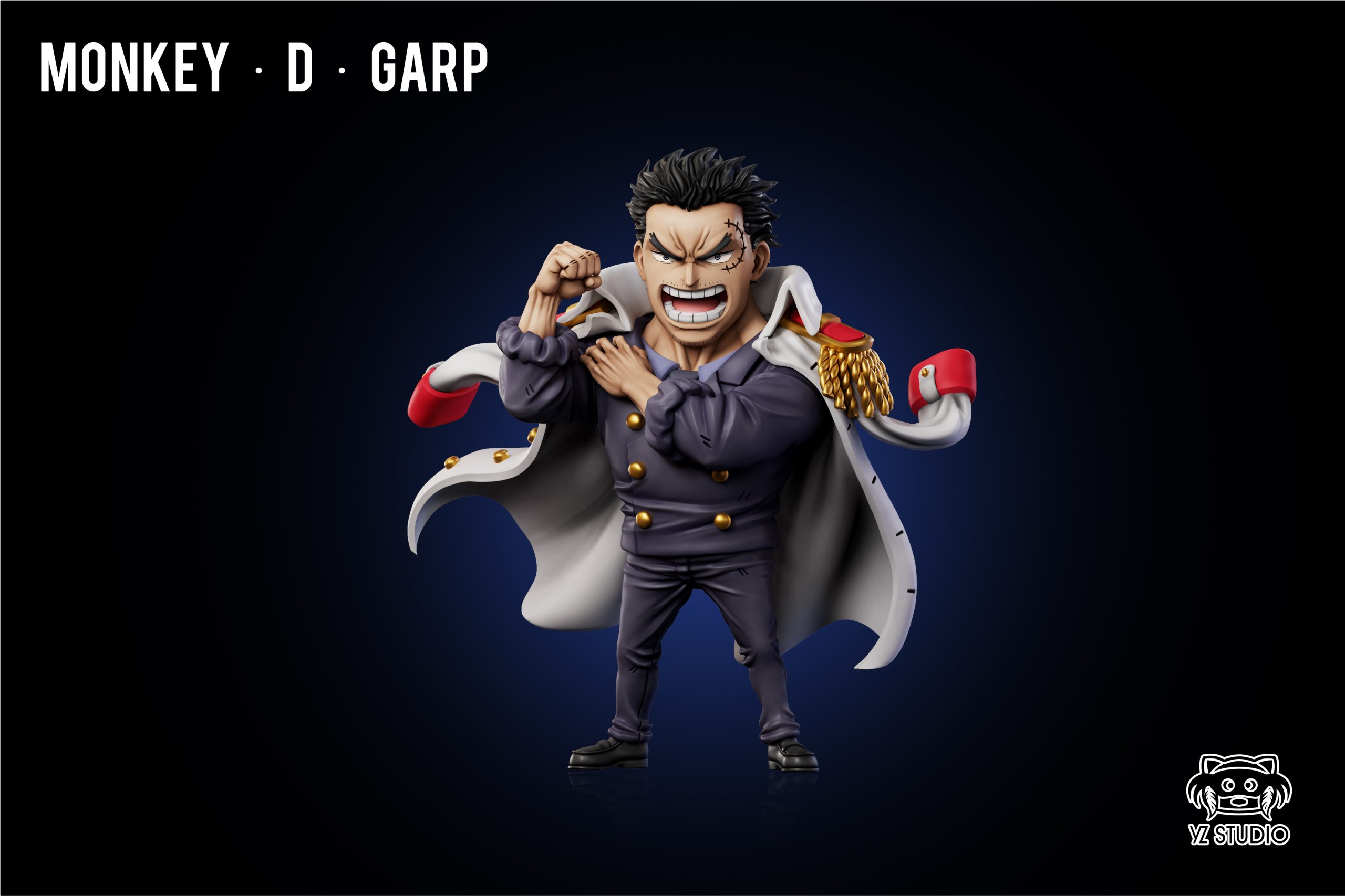 YZ Studio – One Piece God Valley Incident #4 Navy Hero Garp
