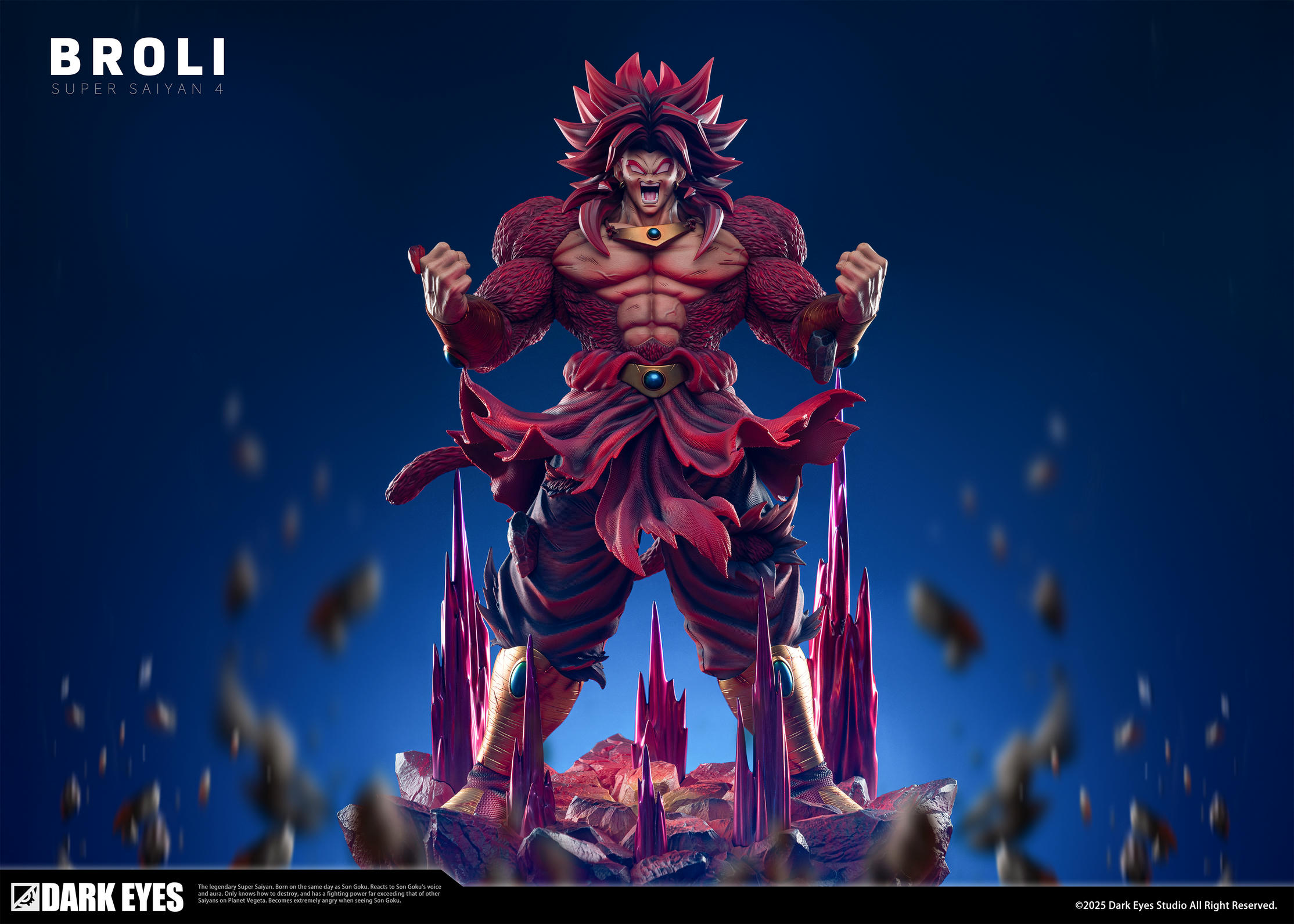 DARK EYES Studio – Dragon Ball Super Saiyan 4 Broly