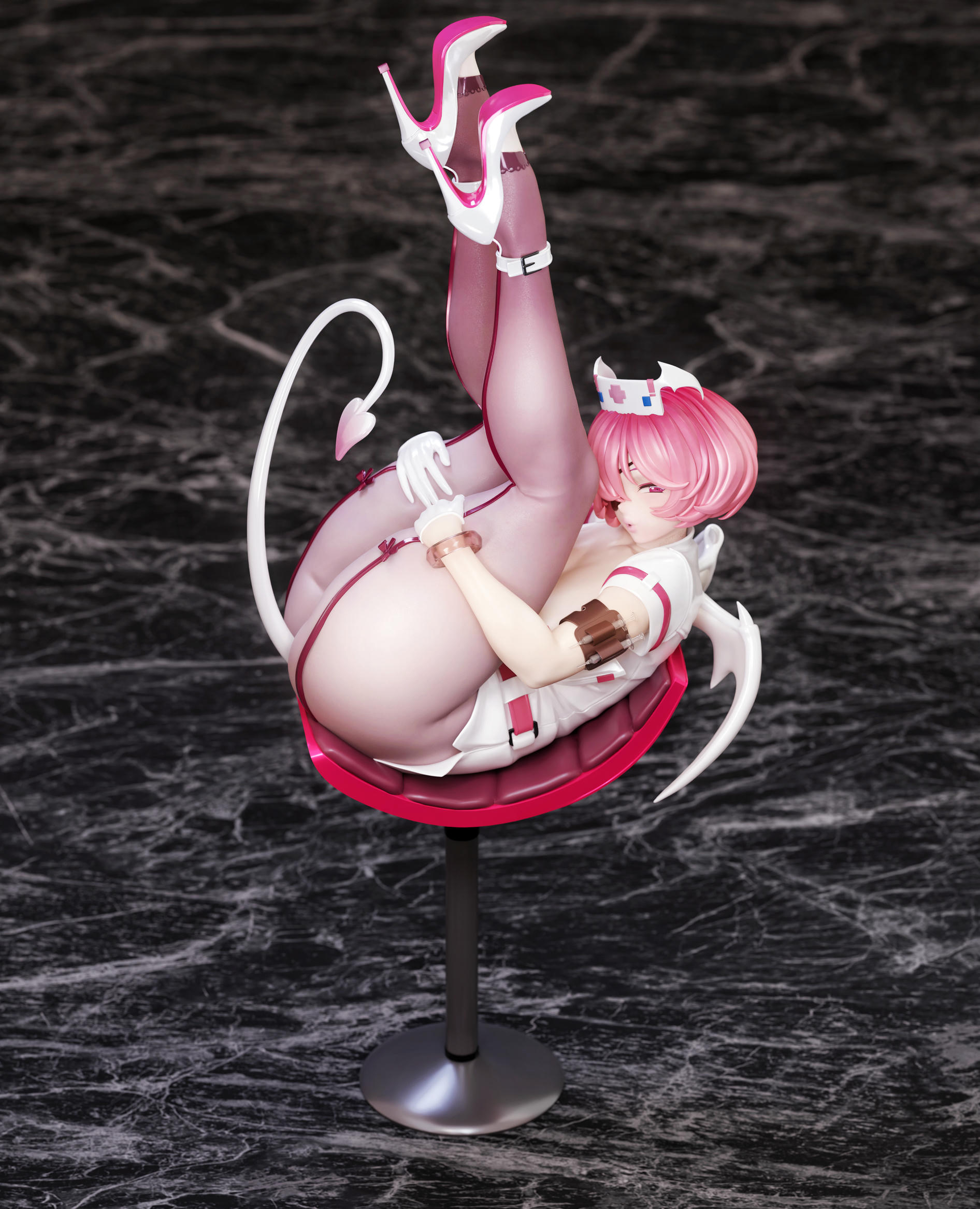 Soda Studio – Original Evil Succubus in a Nurse Outfit (Licensed)