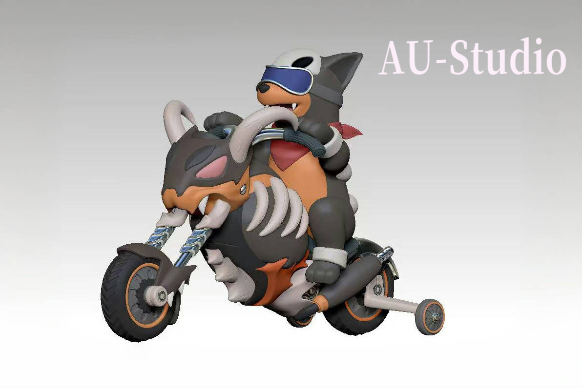 AU Studio – Pokémon Motorcycle Houndour