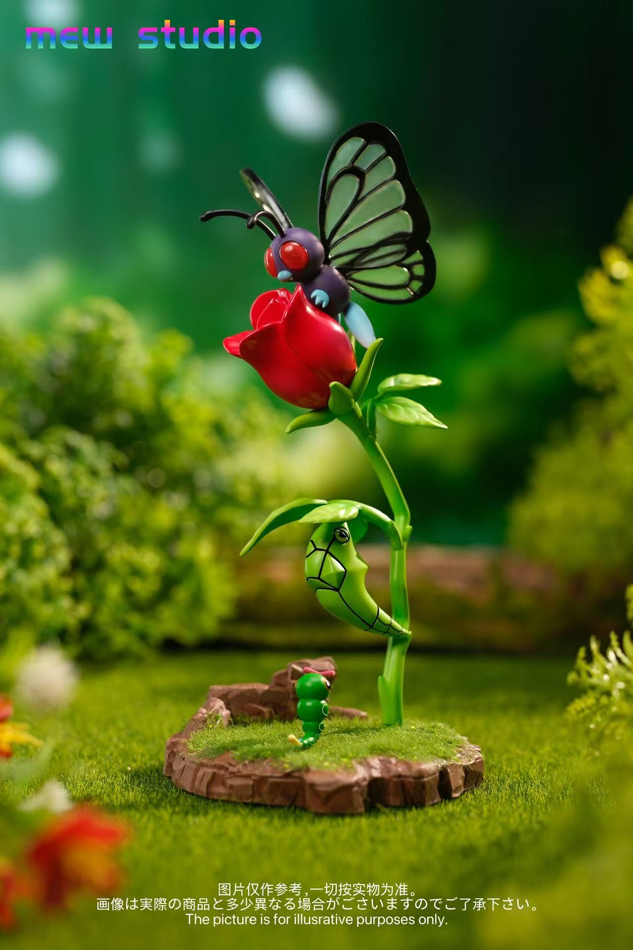 MEW Studio – Pokémon 1/20 Series Butterfree Evolution Set
