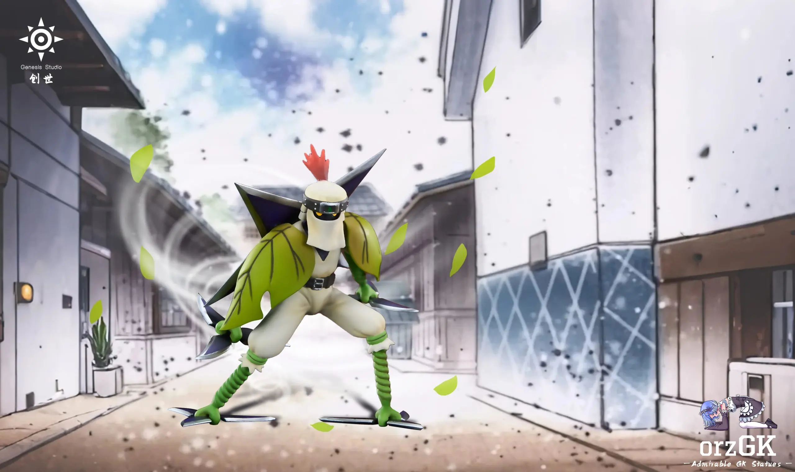 Genesis Studio – Digimon Adventure Evolution Line #2 & #3 Shurimon & Halsemon