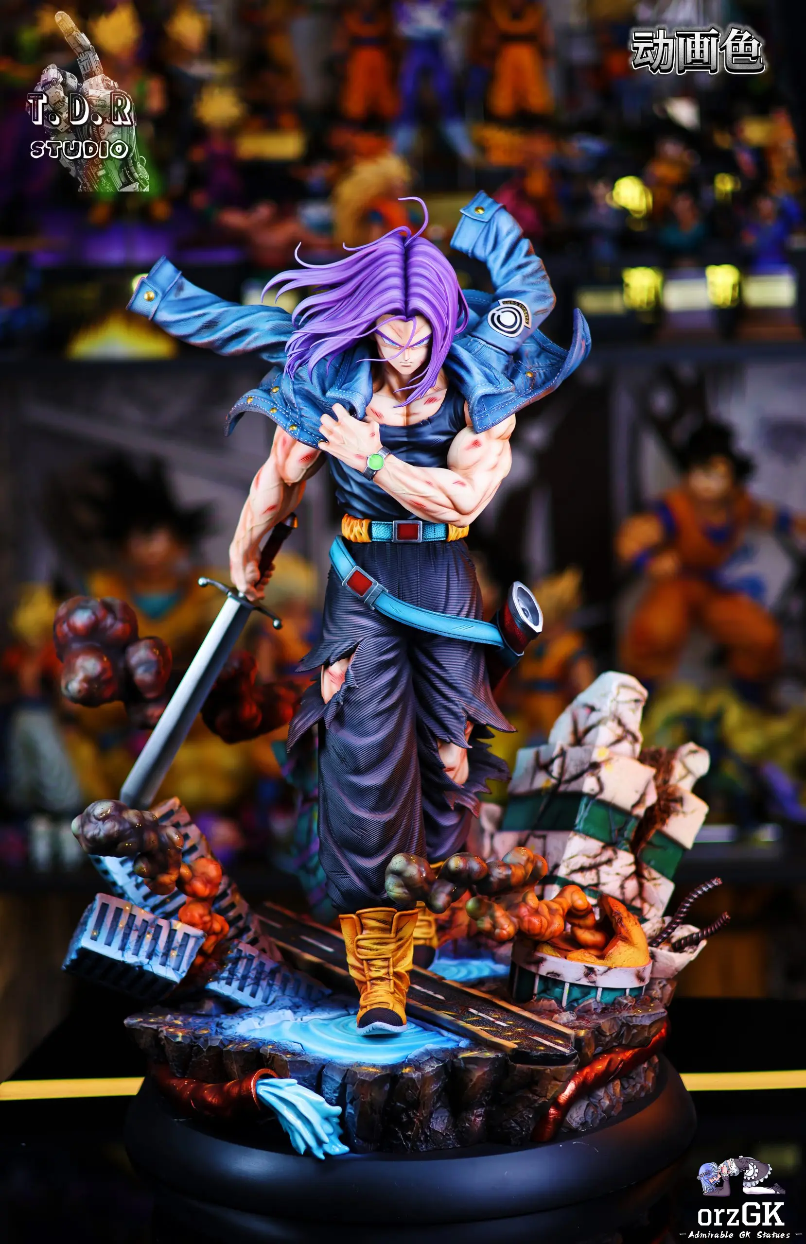 T.D.R Studio – Dragon Ball Battle Series #1 Future Boy Trunks