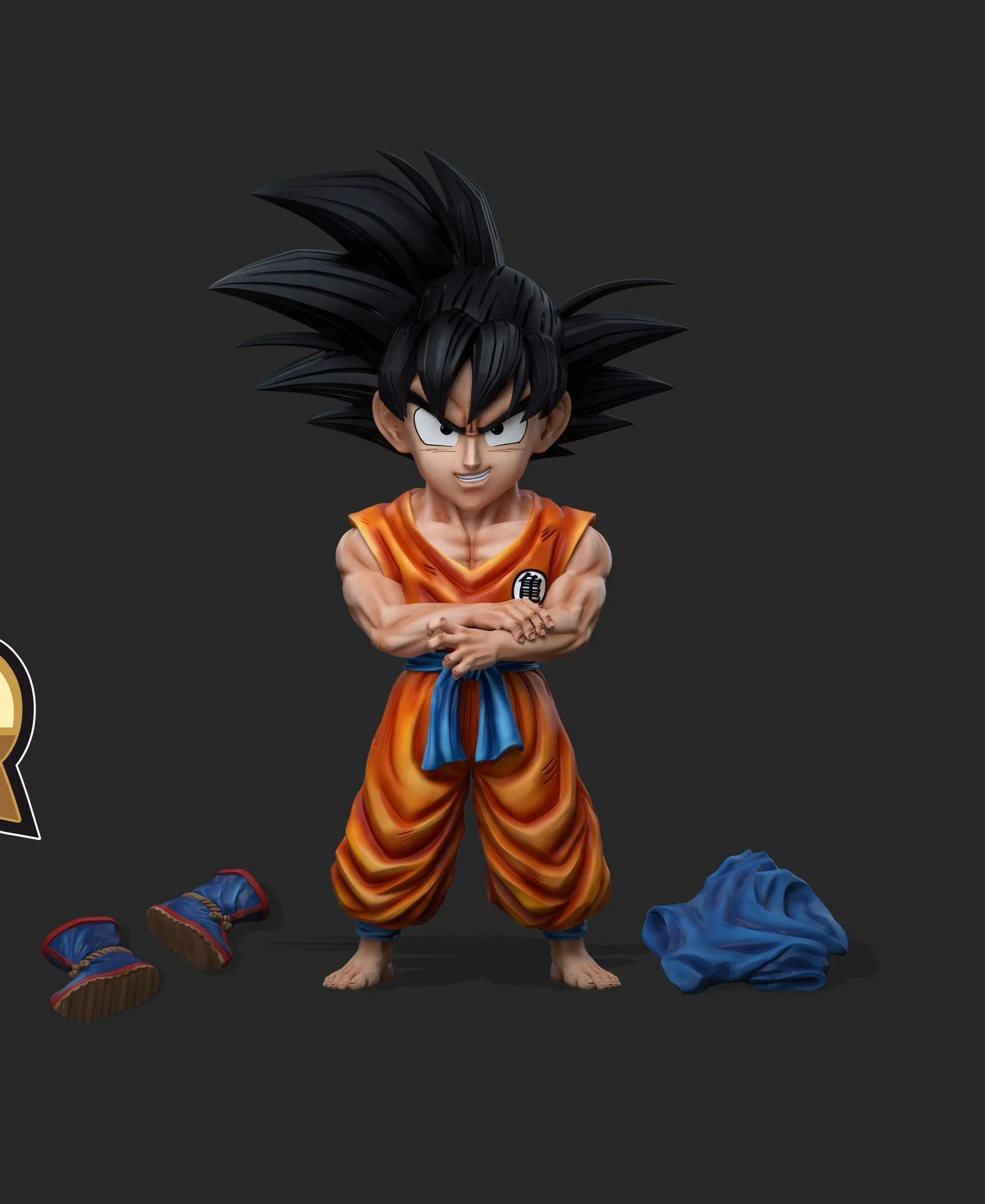 Power Studio – Dragon Ball Super Saiyan Goku