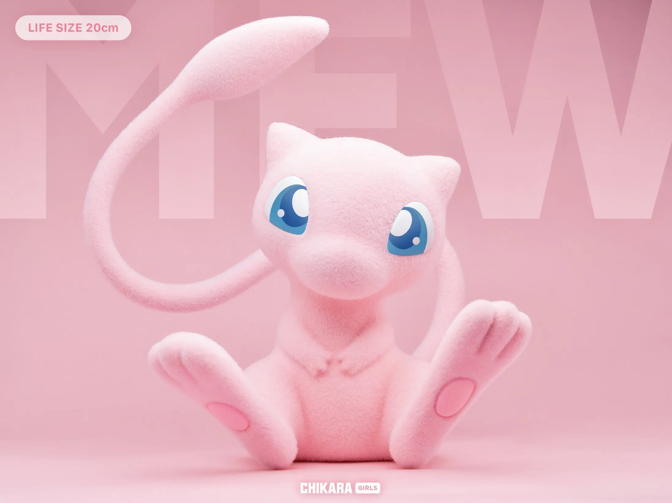 CHIKARA GIRLS Studio – Pokémon Desktop Series Mew