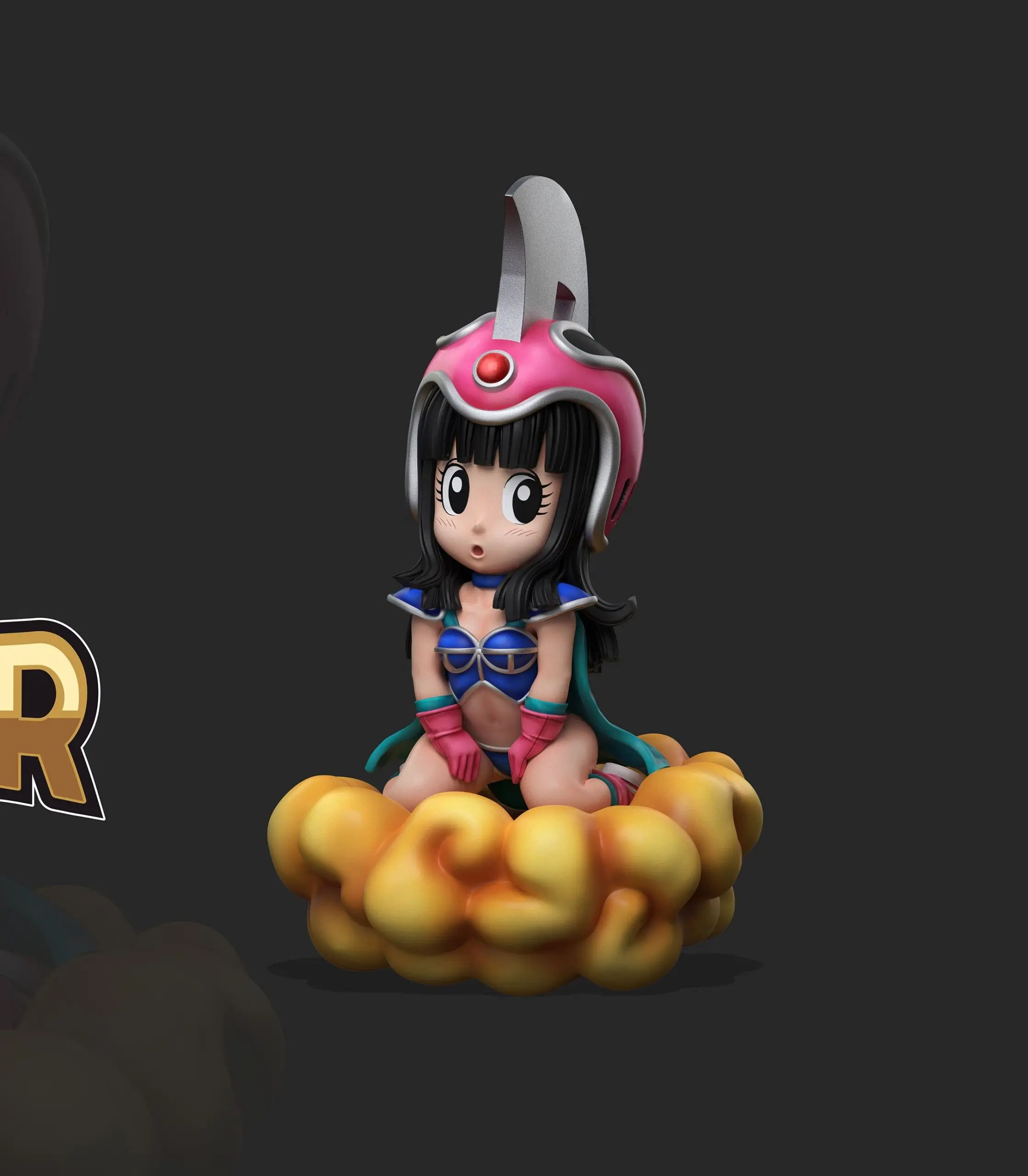 Power Studio – Dragon Ball Chichi Riding the Cloud