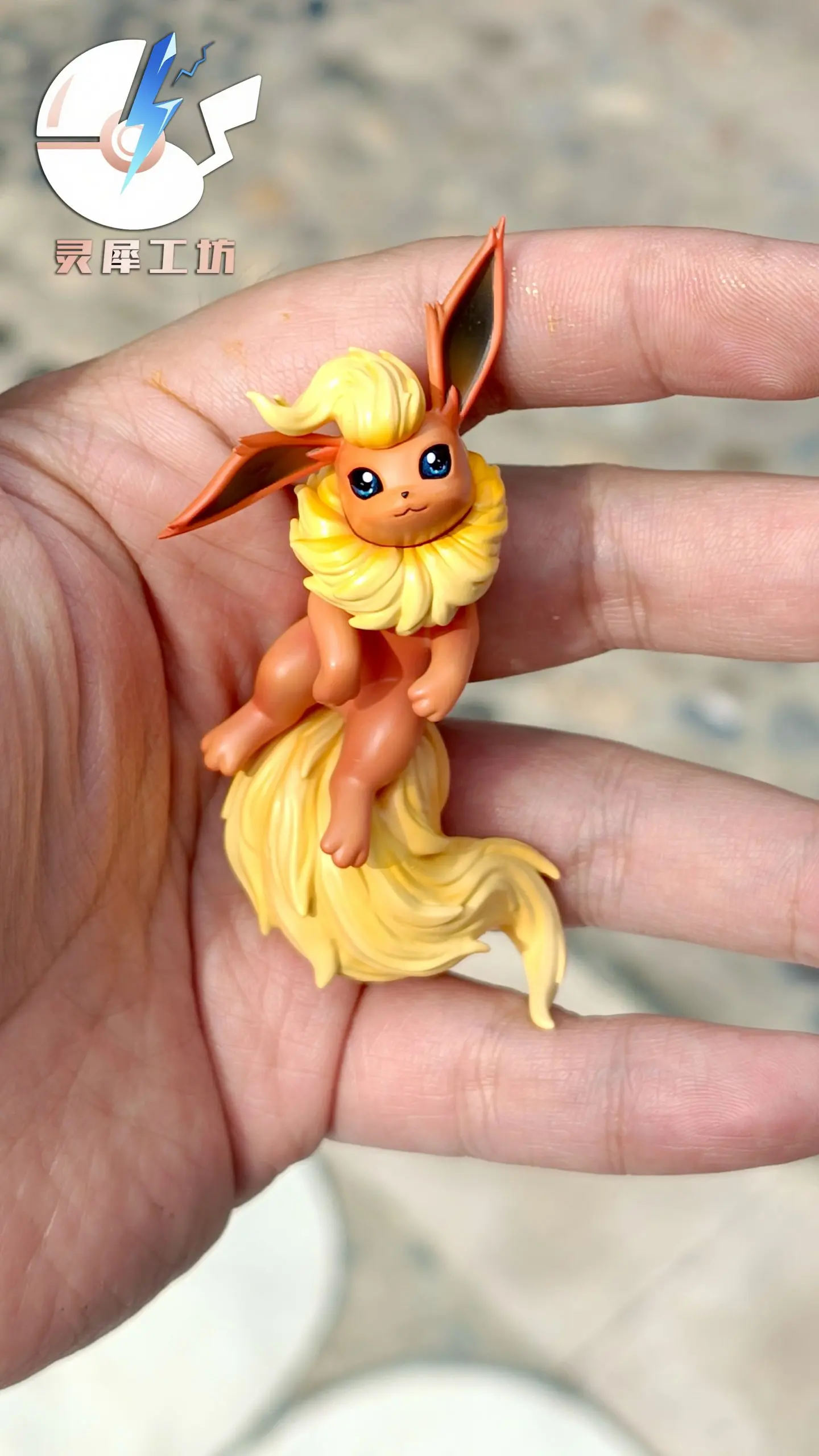 Ling Xi Gong Fang Studio – Pokémon Pokédex 1/20 #1 Flareon