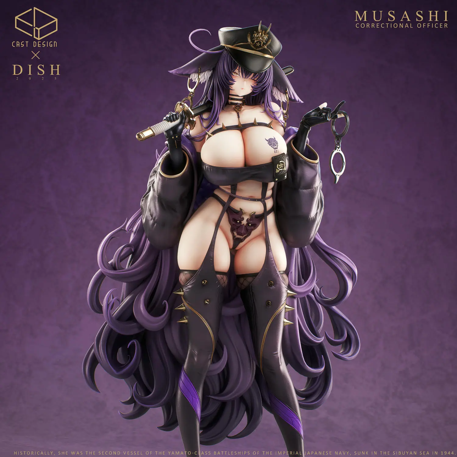 Cast Design Studio – Azur Lane No.4 Twin Police Sisters Musashi