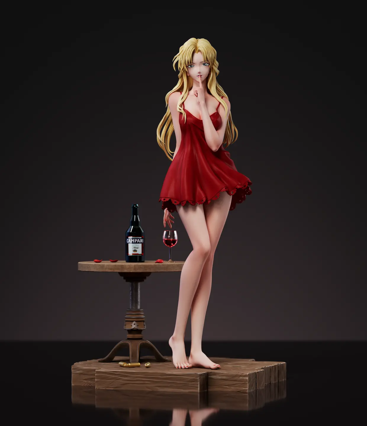 Strange Thief Studio – Detective Conan Vermouth in Pajamas