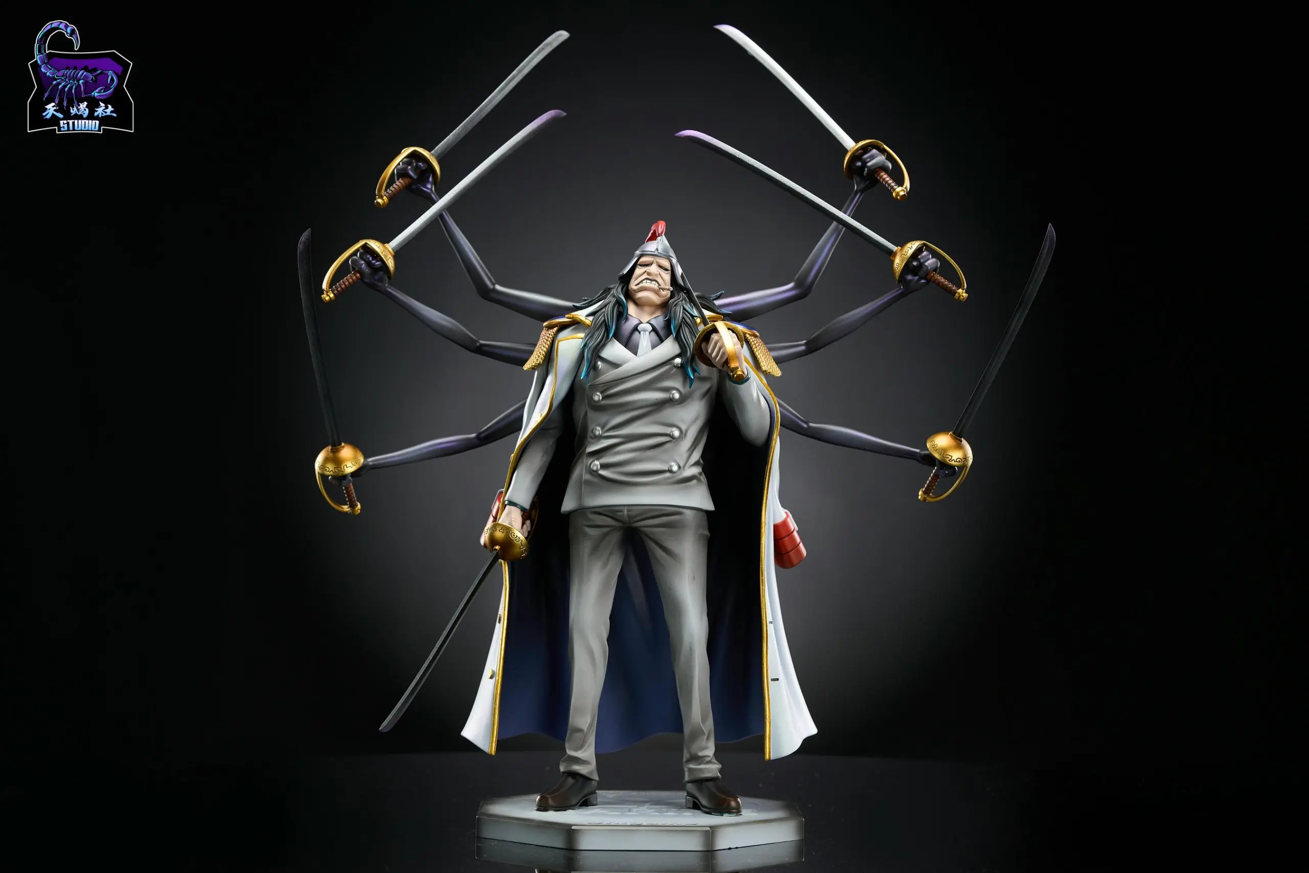 Tian Xie She Studio – One Piece Navy Series Onigumo & Yamakaji & Stainless & Momonga & Strawberry & Doberman & Shu