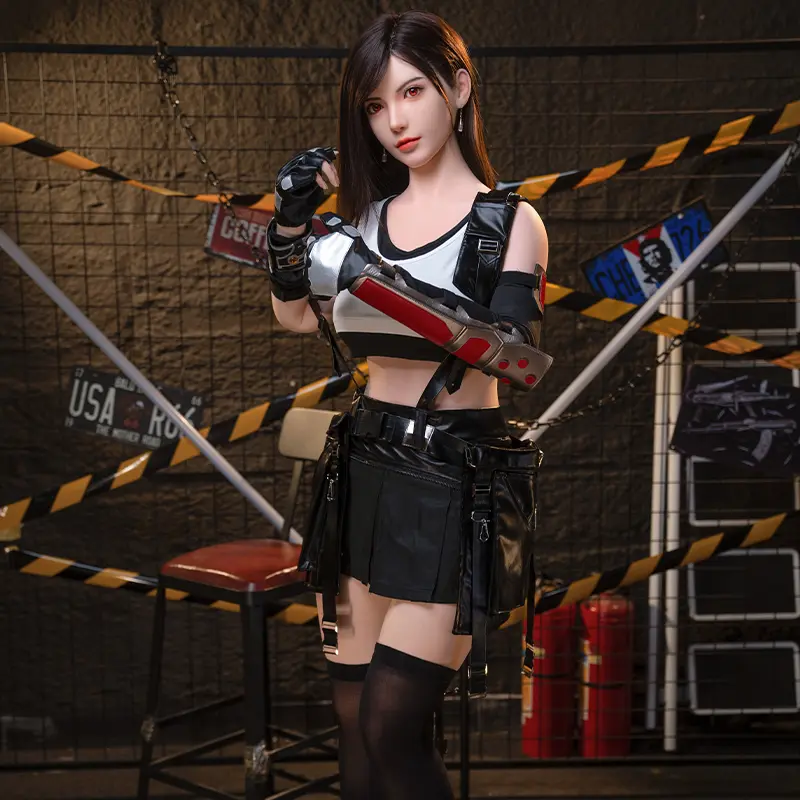 Ling Meng Studio – Final Fantasy 1/1 Tifa Full Silicone Action Figure